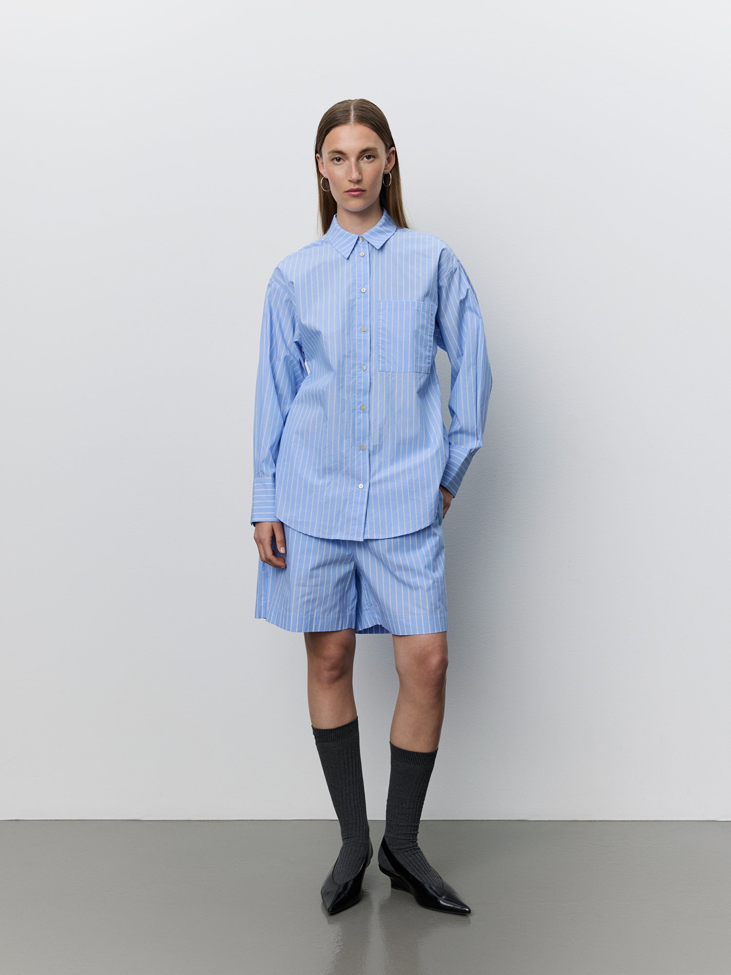 Sofie Schnoor WOMEN ADALENESW SKJORTE Skjorte 5094 Light Blue striped
