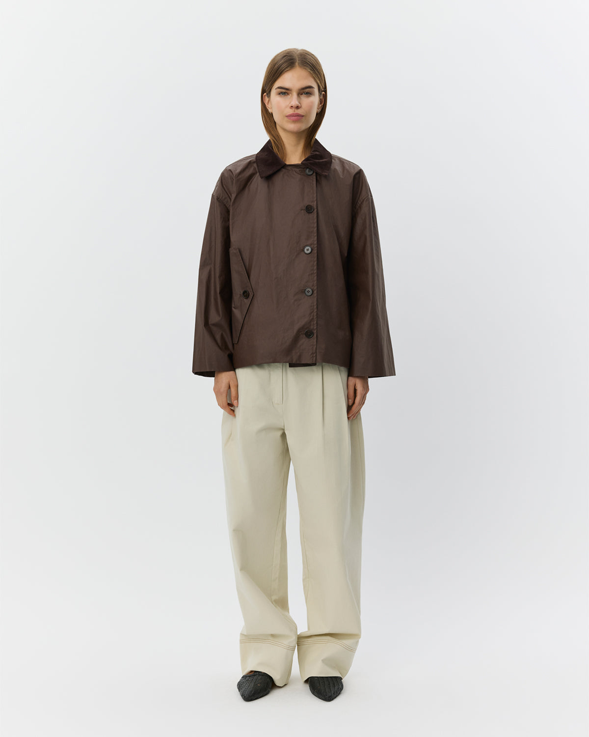 Sofie Schnoor WOMEN AGATHASW JAKKE Jakke 7025 Dark brown