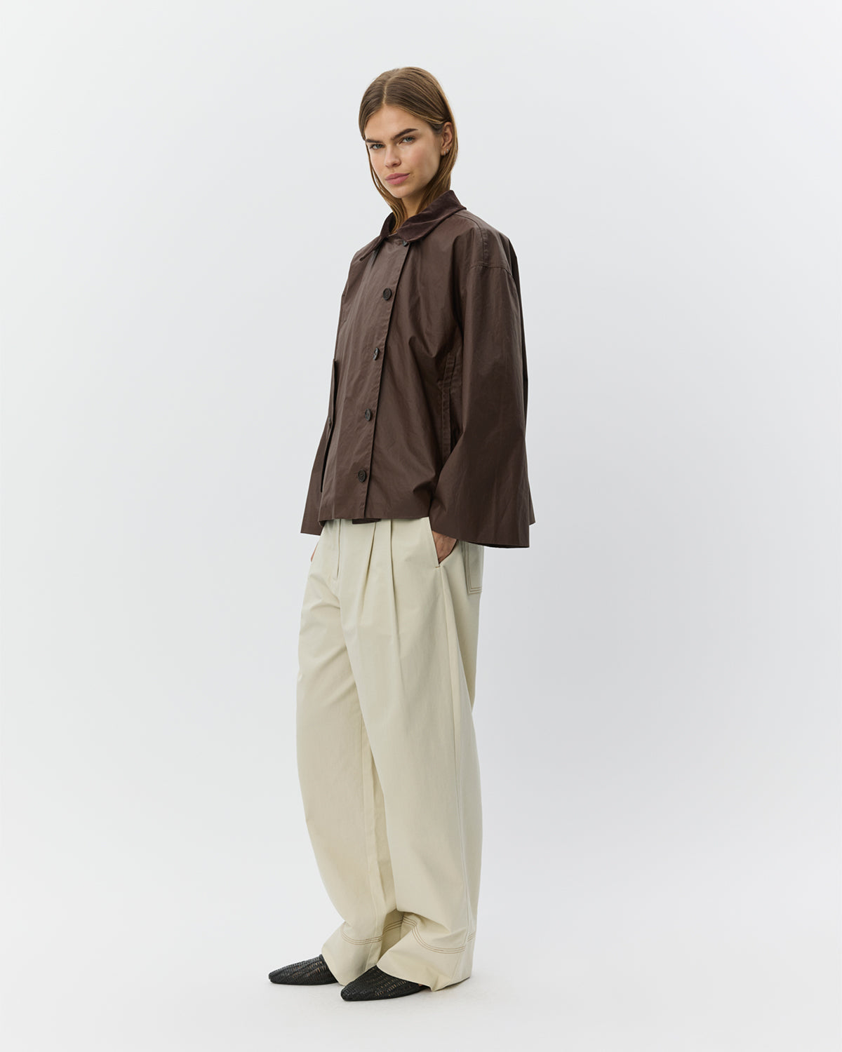 Sofie Schnoor WOMEN AGATHASW JAKKE Jakke 7025 Dark brown