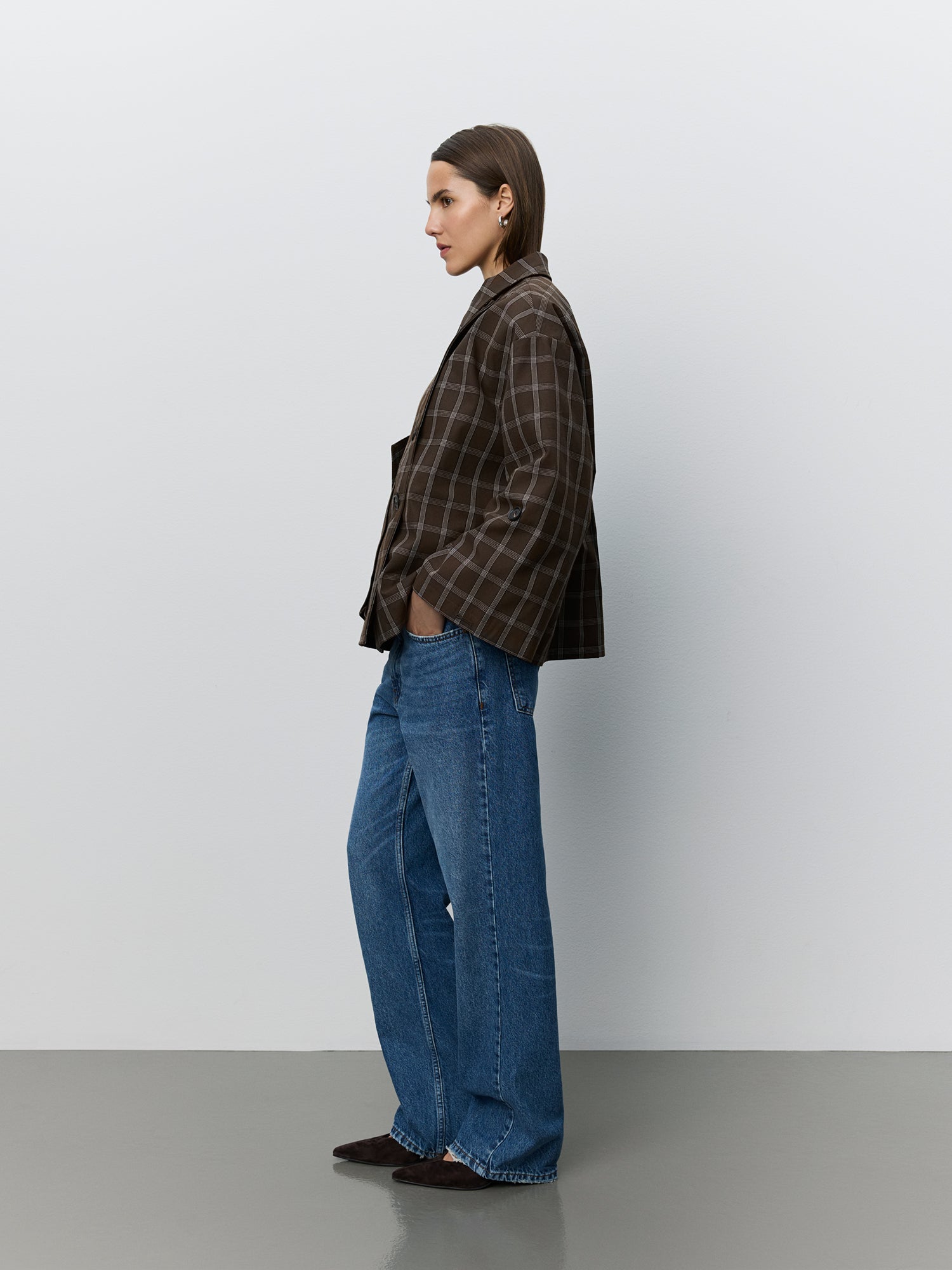 Sofie Schnoor WOMEN AGATHASW JAKKE Jakke 9147 Brown Check