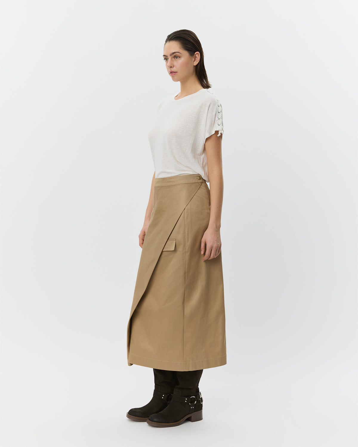 Sofie Schnoor WOMEN ALEIDSW HØR MIX T-SHIRT T-shirt 0101 Off white