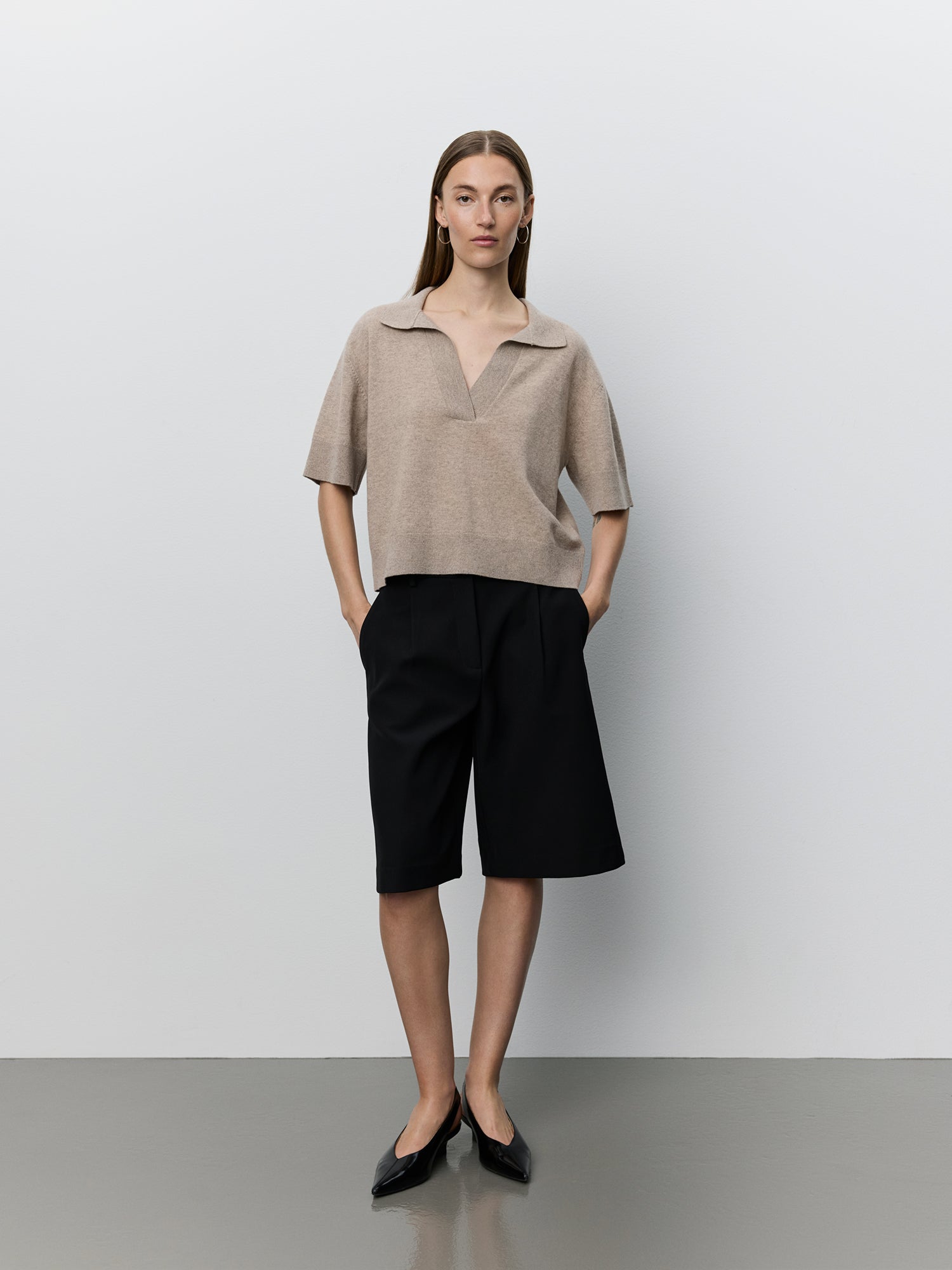Sofie Schnoor WOMEN AMALYSW BLUSE Bluse 7071 Brown melange