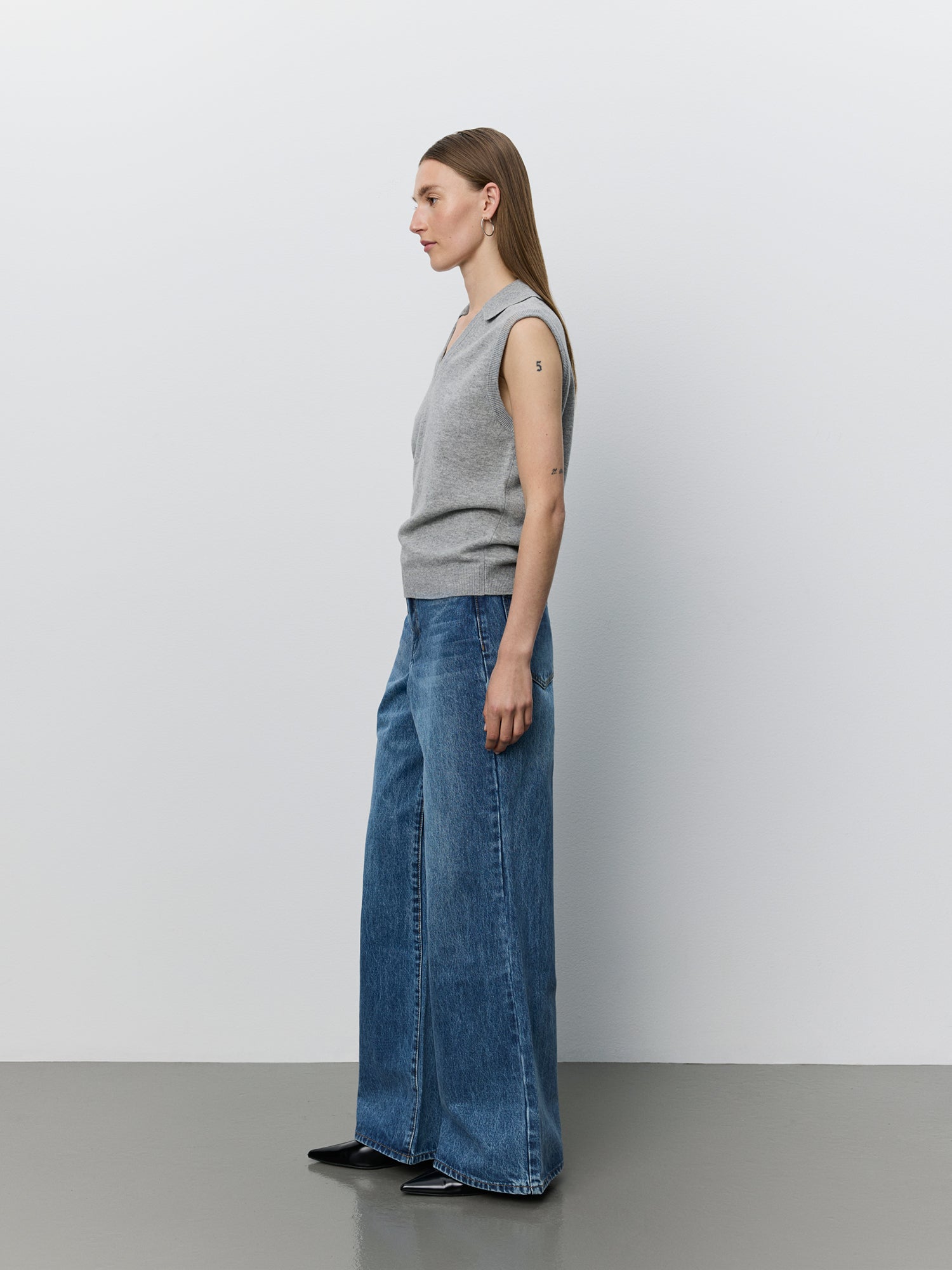 Sofie Schnoor WOMEN APPLESW VEST Vest 8010 Grey melange