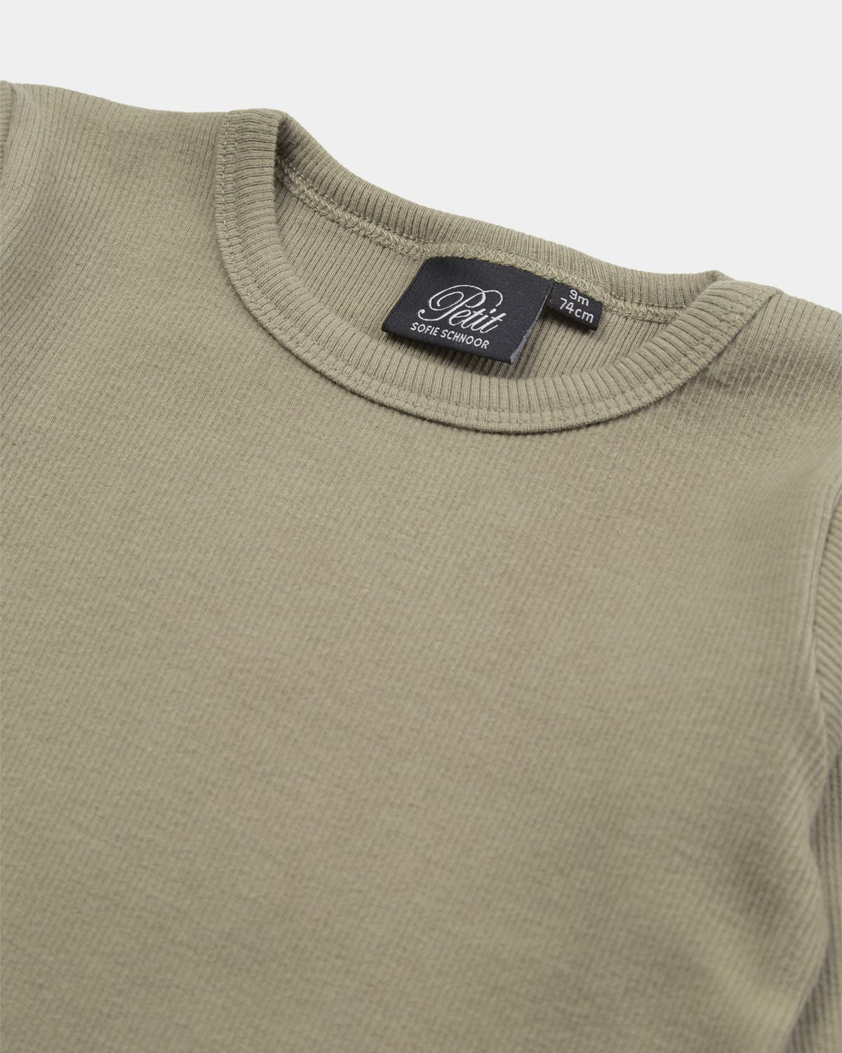 Sofie Schnoor KIDS ARIZONASB T-SHIRT LANGÆRMET T-shirt lang ærmet 3051 Dusty Green
