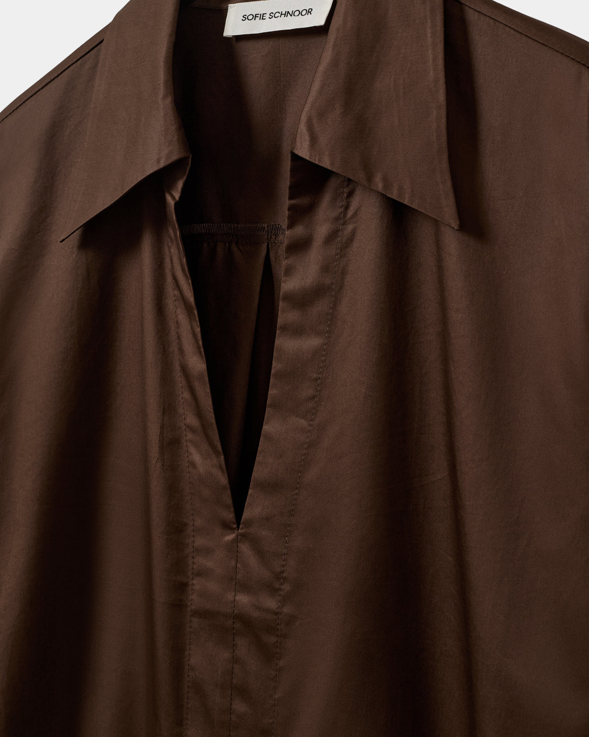 Sofie Schnoor WOMEN ASANASW OVERSIZE SKJORTE KJOLE Kjole 7162 Intense Brown
