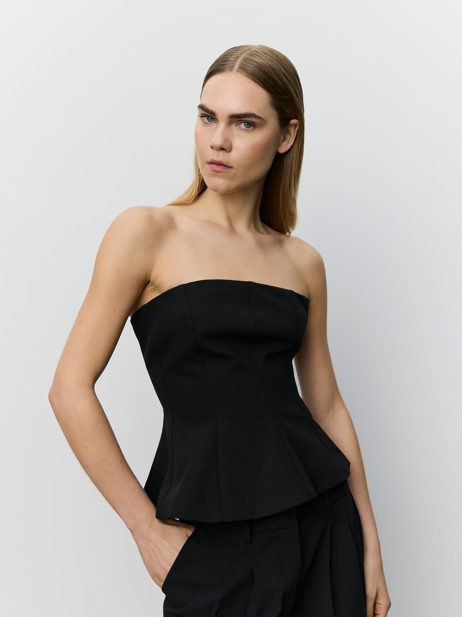 Sofie Schnoor WOMEN AUDESW KORSET TOP Top 1000 Black