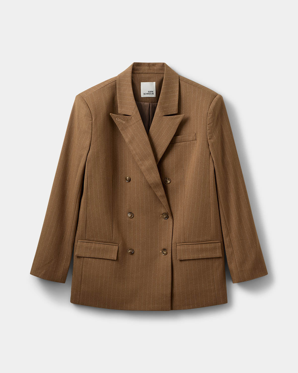 Sofie Schnoor WOMEN AVIANASW OVERSIZED BLAZER Blazer 7164 Maple Brown