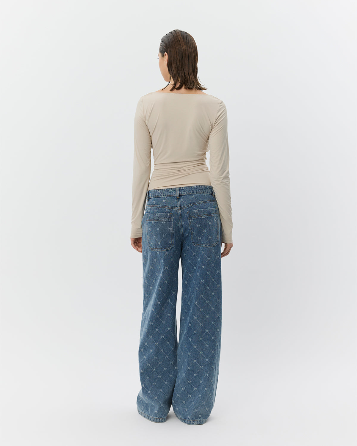 Sofie Schnoor WOMEN AZZISW LOW VIDE JEANS Jeans 5036 Blue
