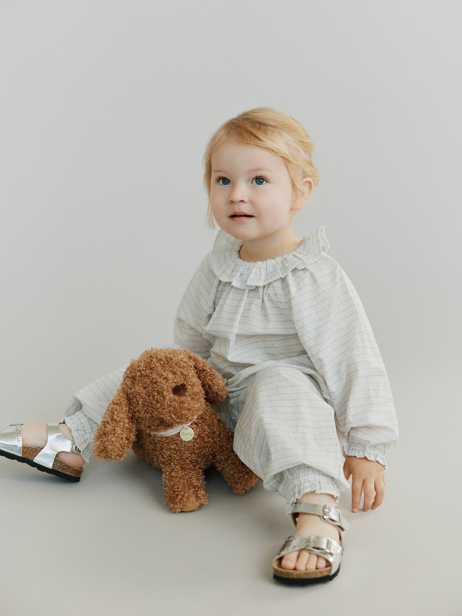 Sofie Schnoor KIDS AlminaKB skjorte Bluse 9109 Off White w AOP