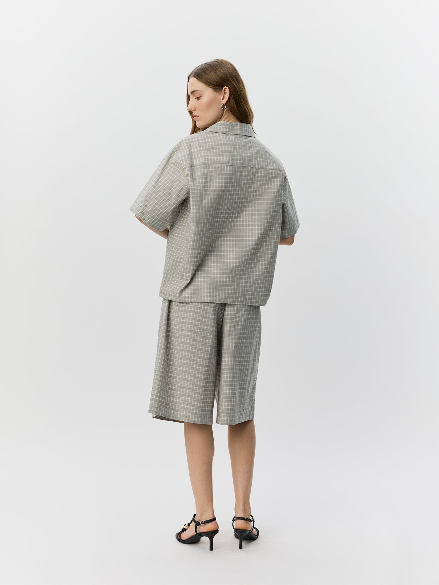 Sofie Schnoor WOMEN BLAIRSW BERMUDA SHORTS Shorts 8040 Grey check