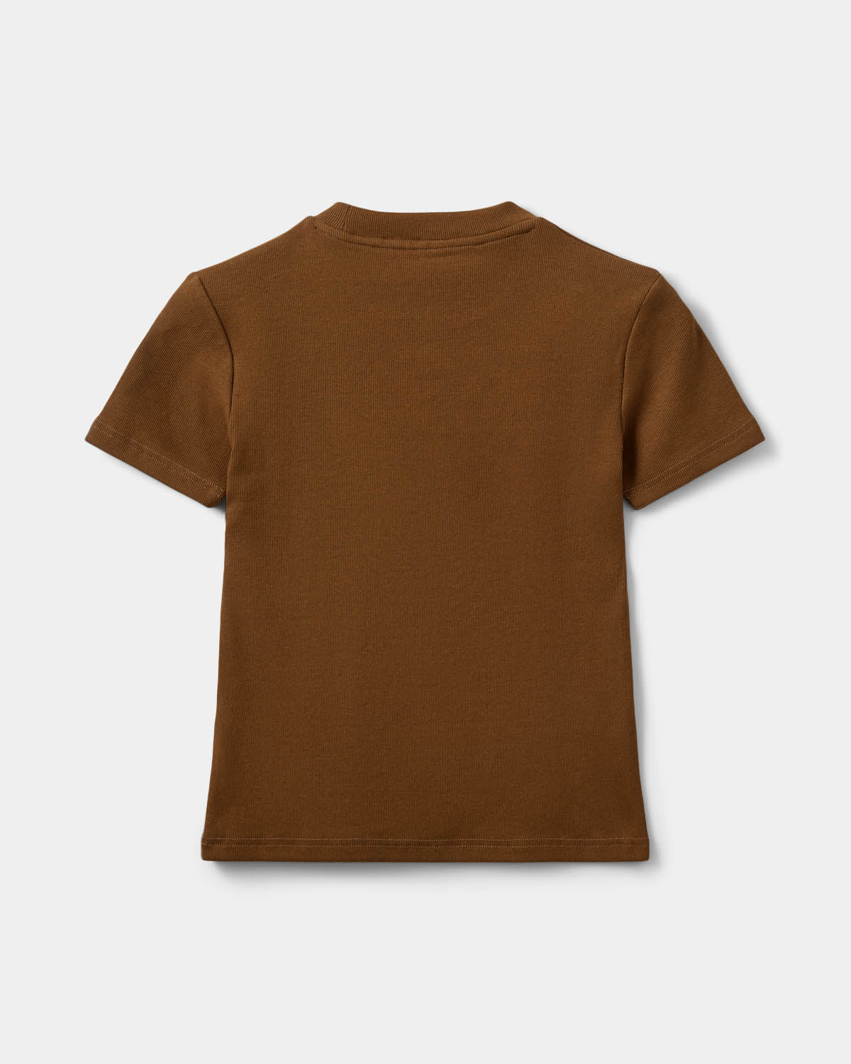 Sofie Schnoor WOMEN BLAKESW RIB BABY TEE T-shirt 7164 Maple Brown