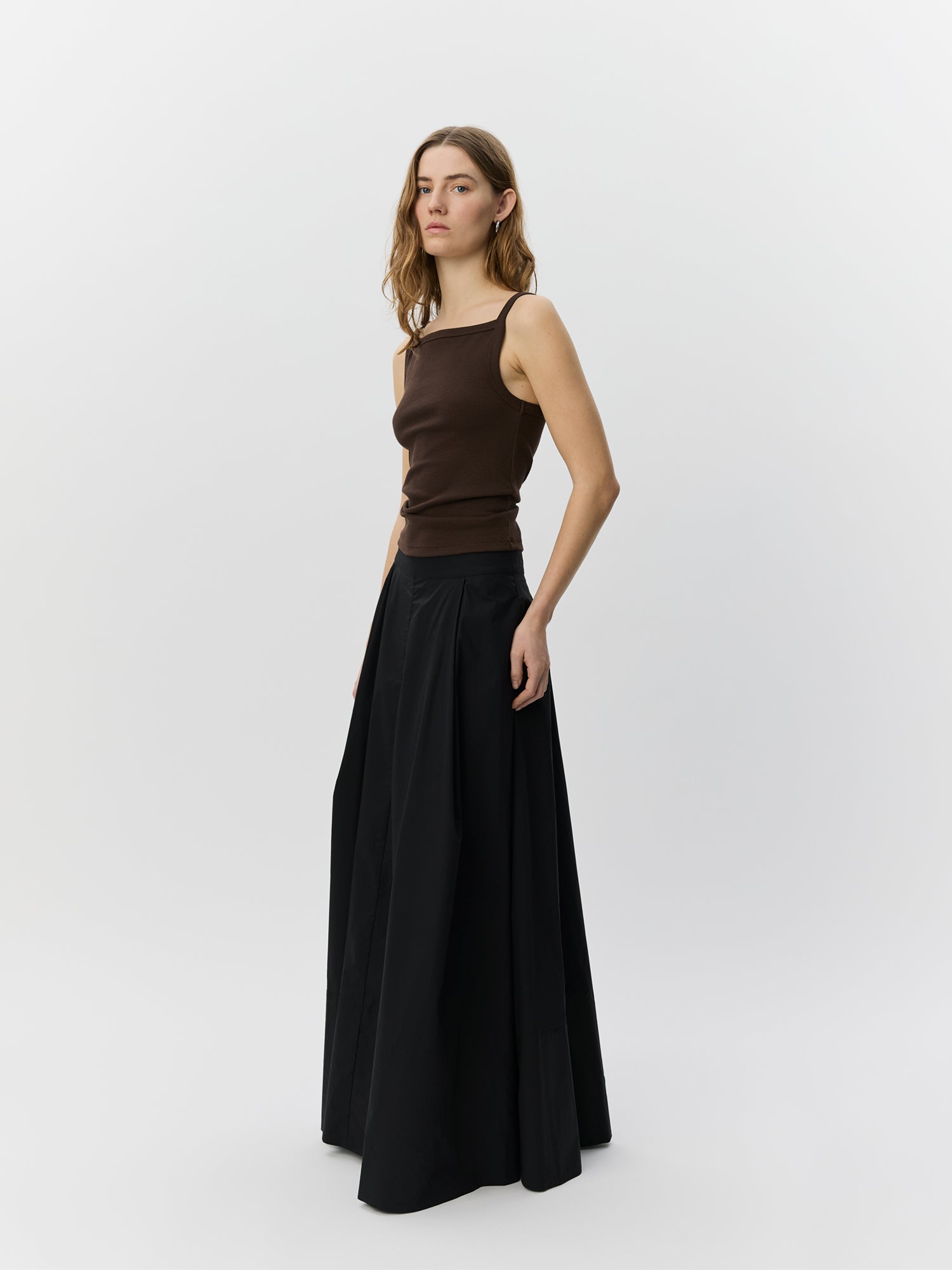 Sofie Schnoor WOMEN BREESW RIB TANK TOP Top 7162 Intense Brown