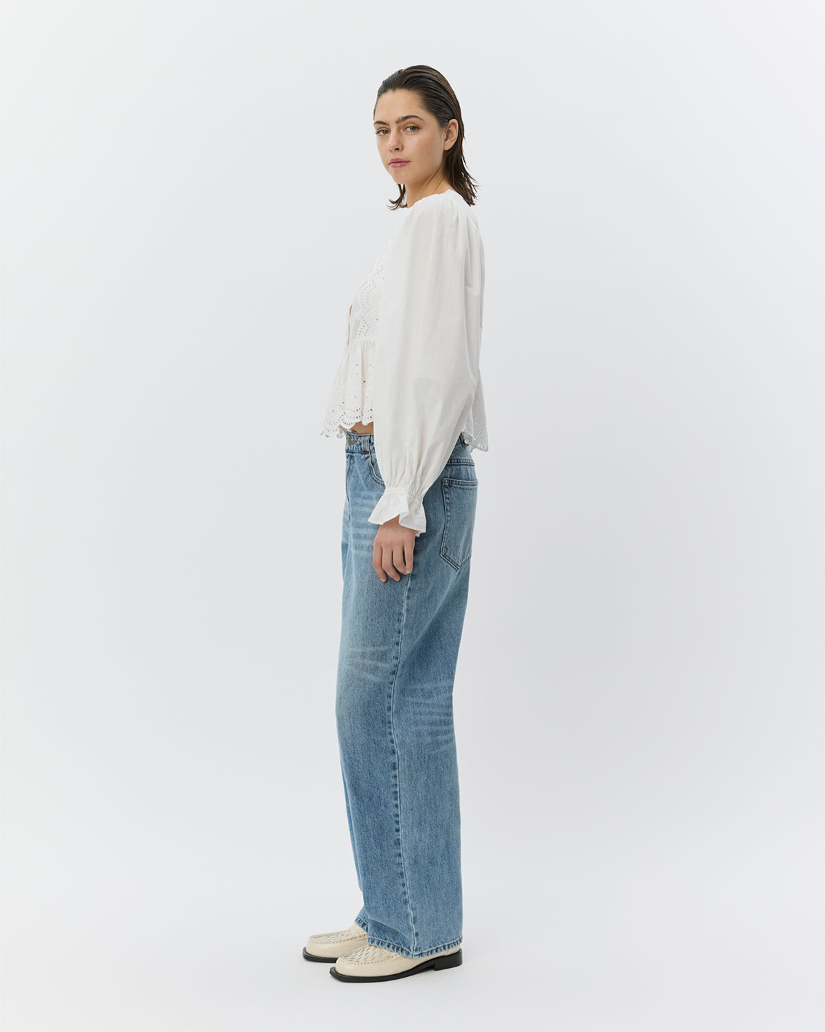 Sofie Schnoor WOMEN NORAHSW TAPEREDE JEANS Jeans 5036 Blue