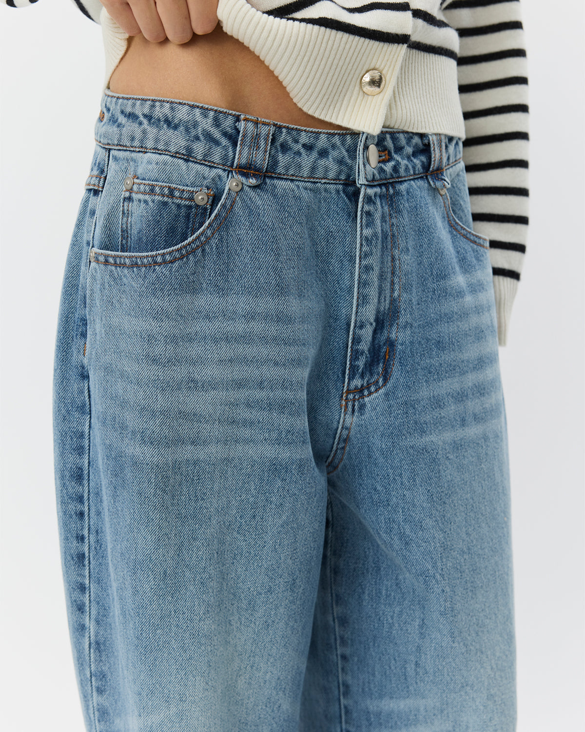 Sofie Schnoor WOMEN NORAHSW TAPEREDE JEANS Jeans 5036 Blue