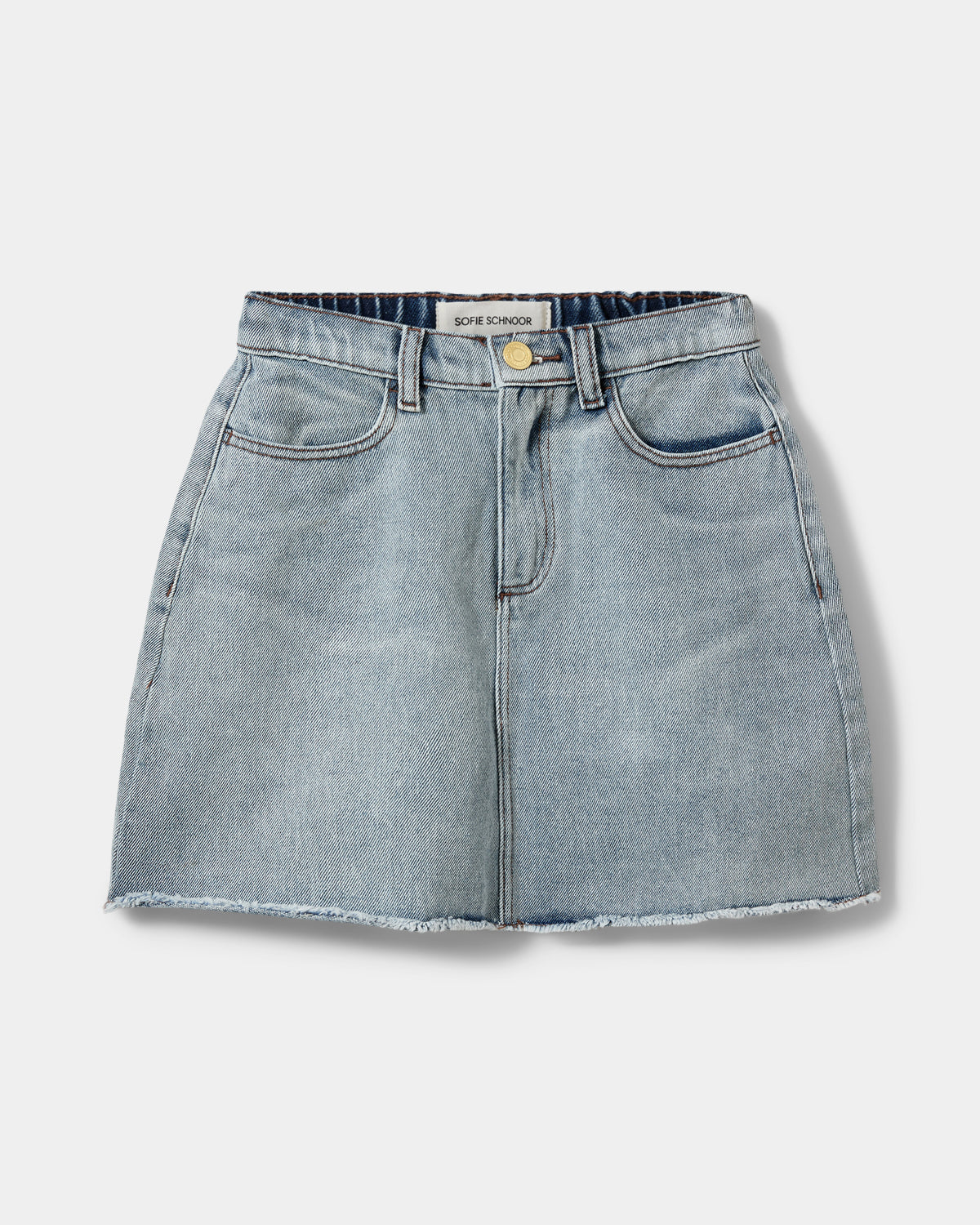 Sofie Schnoor YOUNG CALLYSY NEDERDEL Nederdel 5055 Denim blue