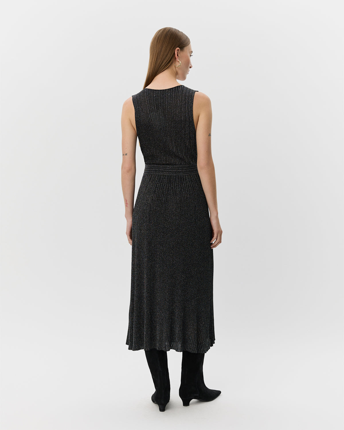 Sofie Schnoor WOMEN CELESTINESW KJOLE Kjole 1003 Black glitter