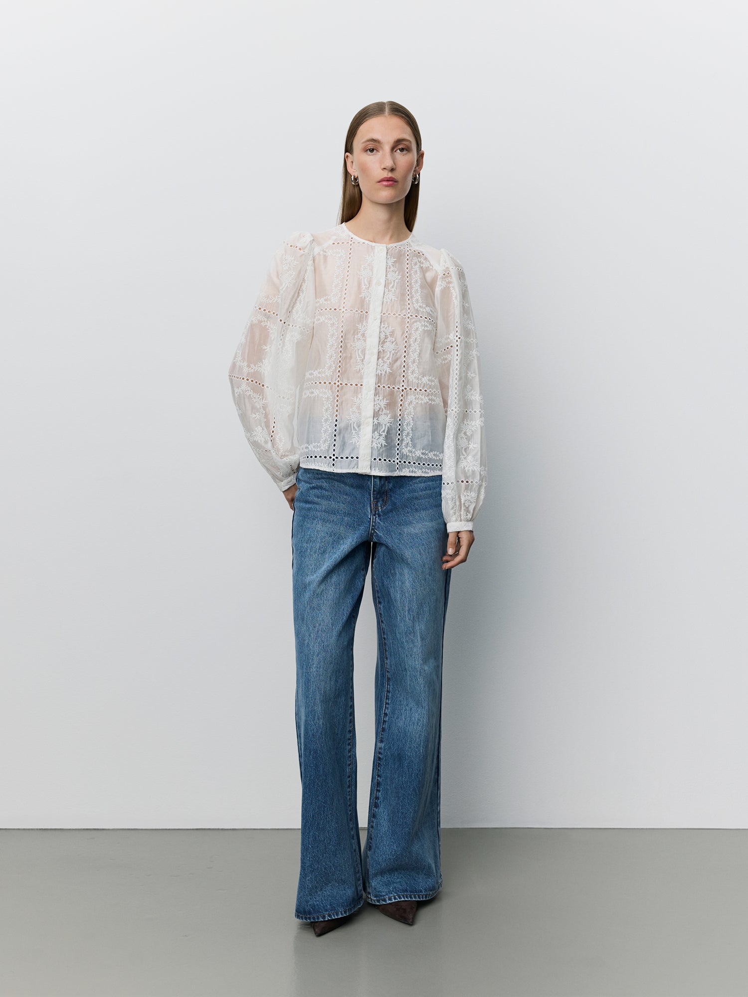 Sofie Schnoor WOMEN CORASW SKJORTE Skjorte 0101 Off white