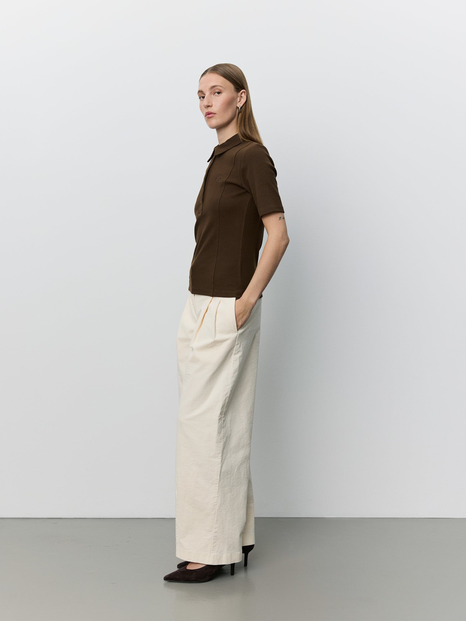 Sofie Schnoor WOMEN CORDUROY FLØJLBUKSER Buks 0101 Off white