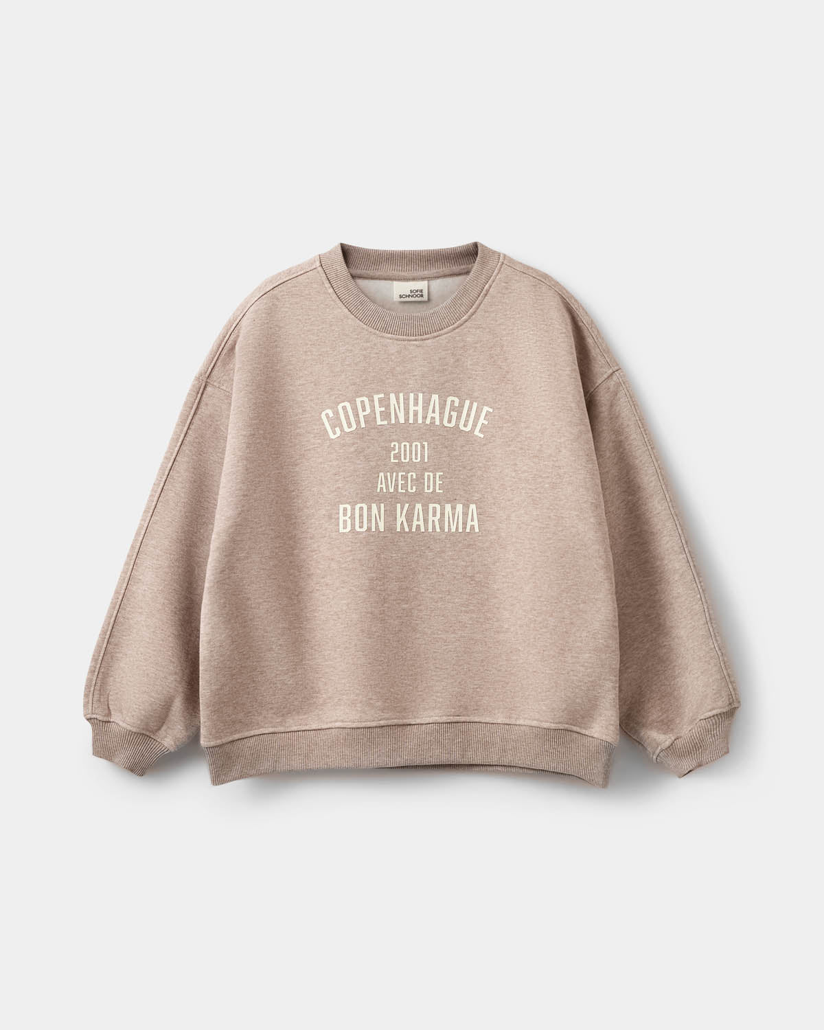 Sofie Schnoor YOUNG ELINSY SWEATSHIRT Sweatshirt 7071 Brown melange
