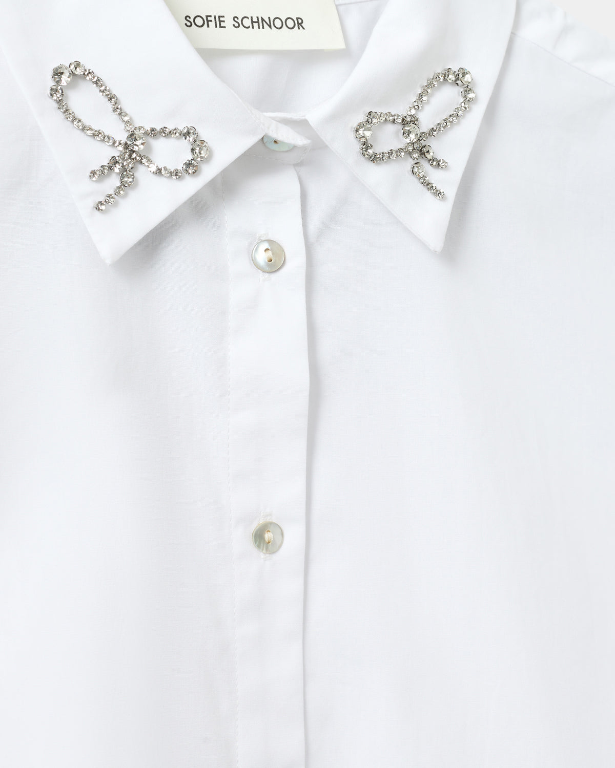 Sofie Schnoor WOMEN ELLIDASW SKJORTE Skjorte 0132 Brilliant White