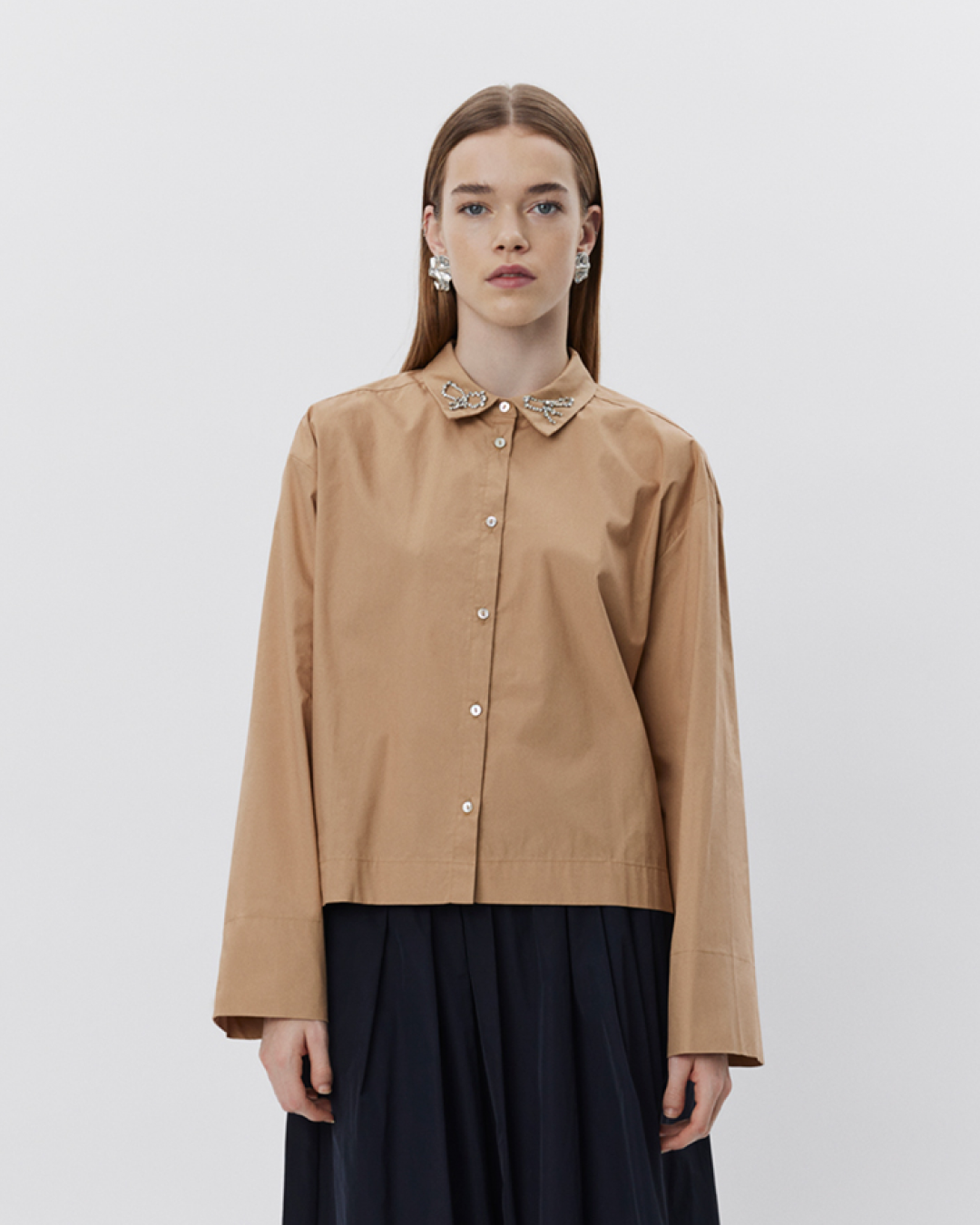 Sofie Schnoor WOMEN ELLIDASW SKJORTE Skjorte 7012 Camel