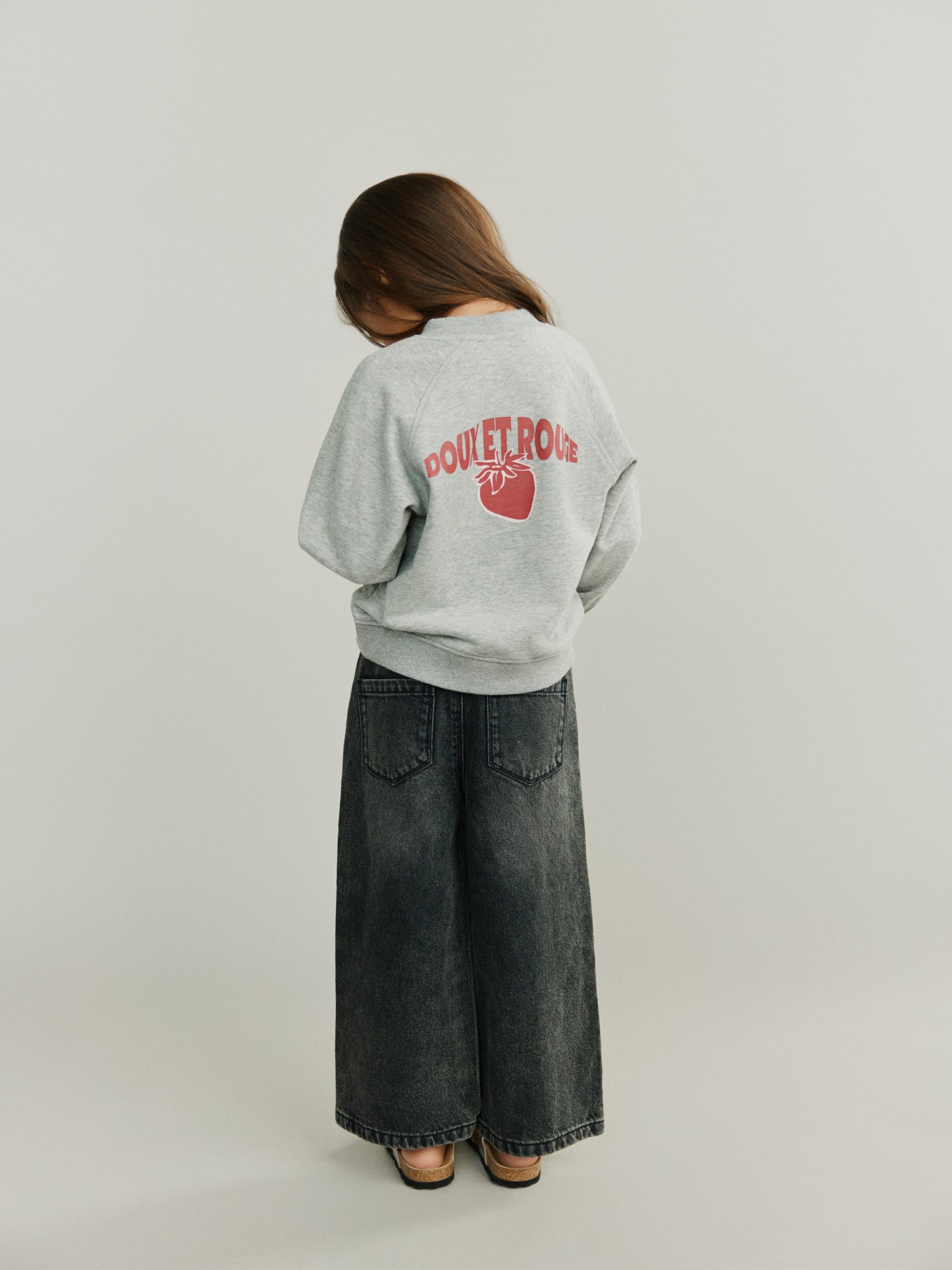 Sofie Schnoor KIDS ElisKB Sweatshirt Sweatshirt 8000 Grey Melange