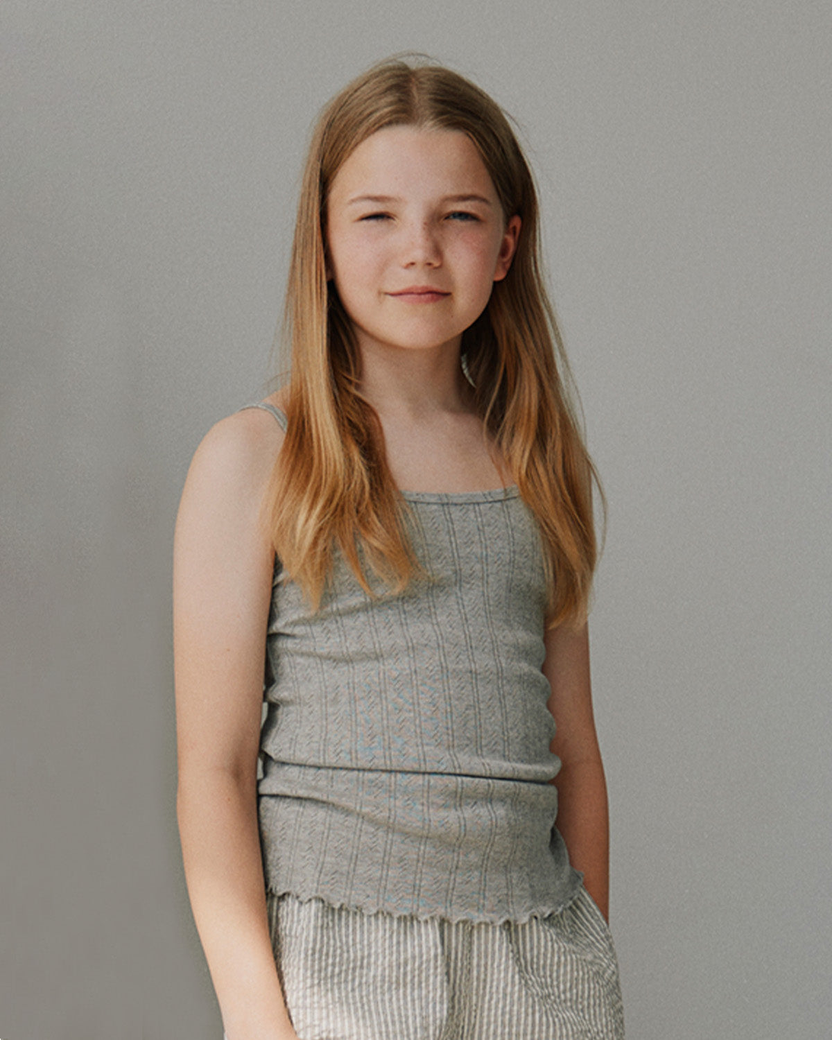 Sofie Schnoor YOUNG FAUNASY TOP Top 8000 Grey mel