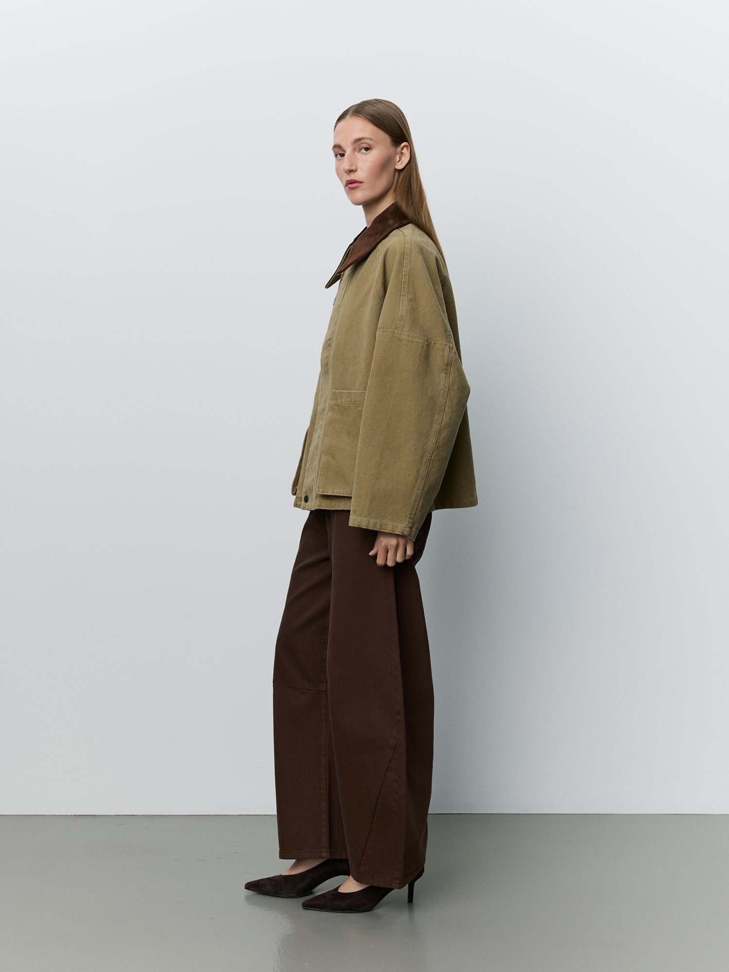 Sofie Schnoor WOMEN FRANCOSW OVERSIZED JAKKE Jakke 7030 Khaki