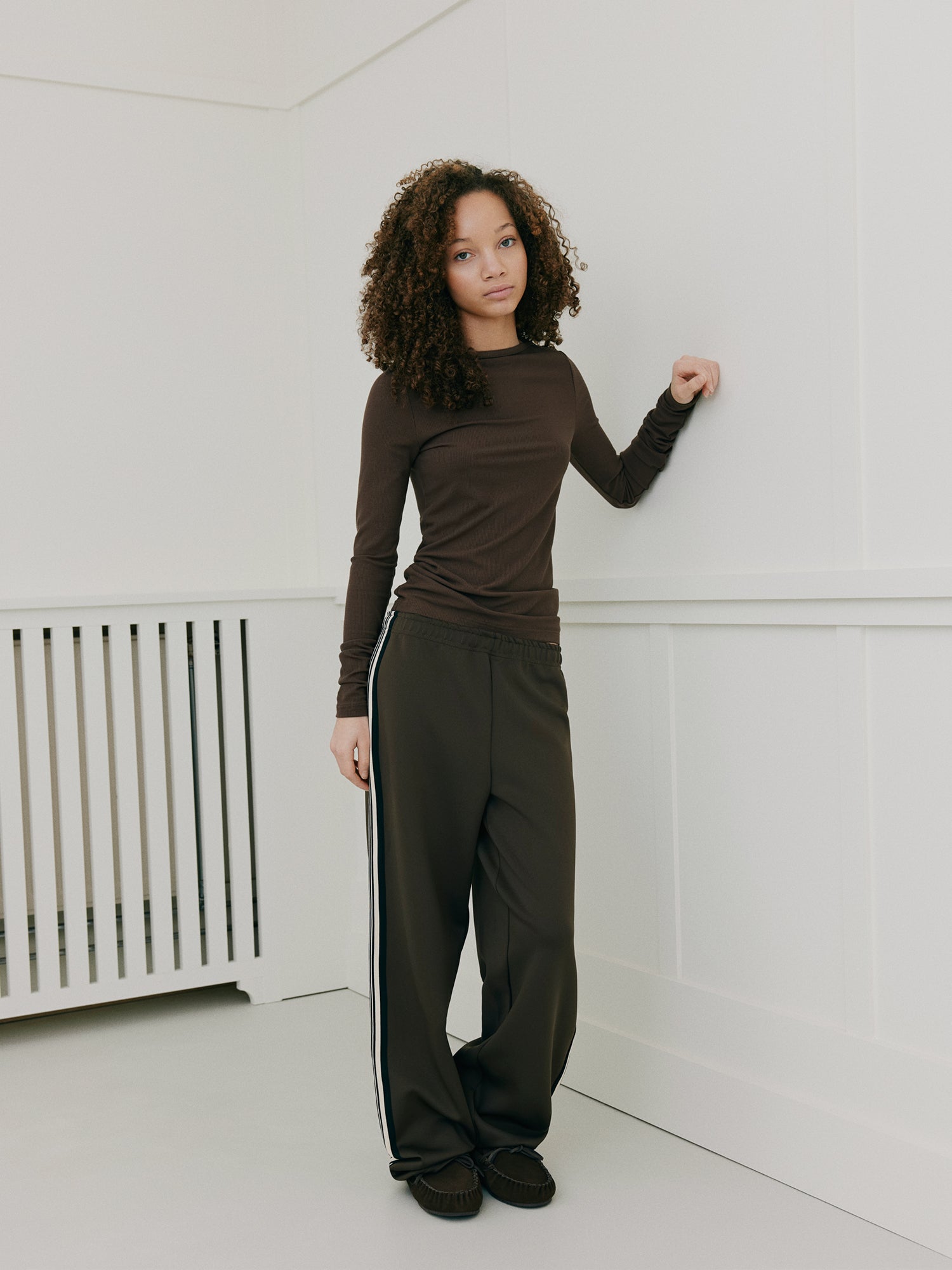 Sofie Schnoor YOUNG GABBISY BUKS Sweatpants 7014 Brown