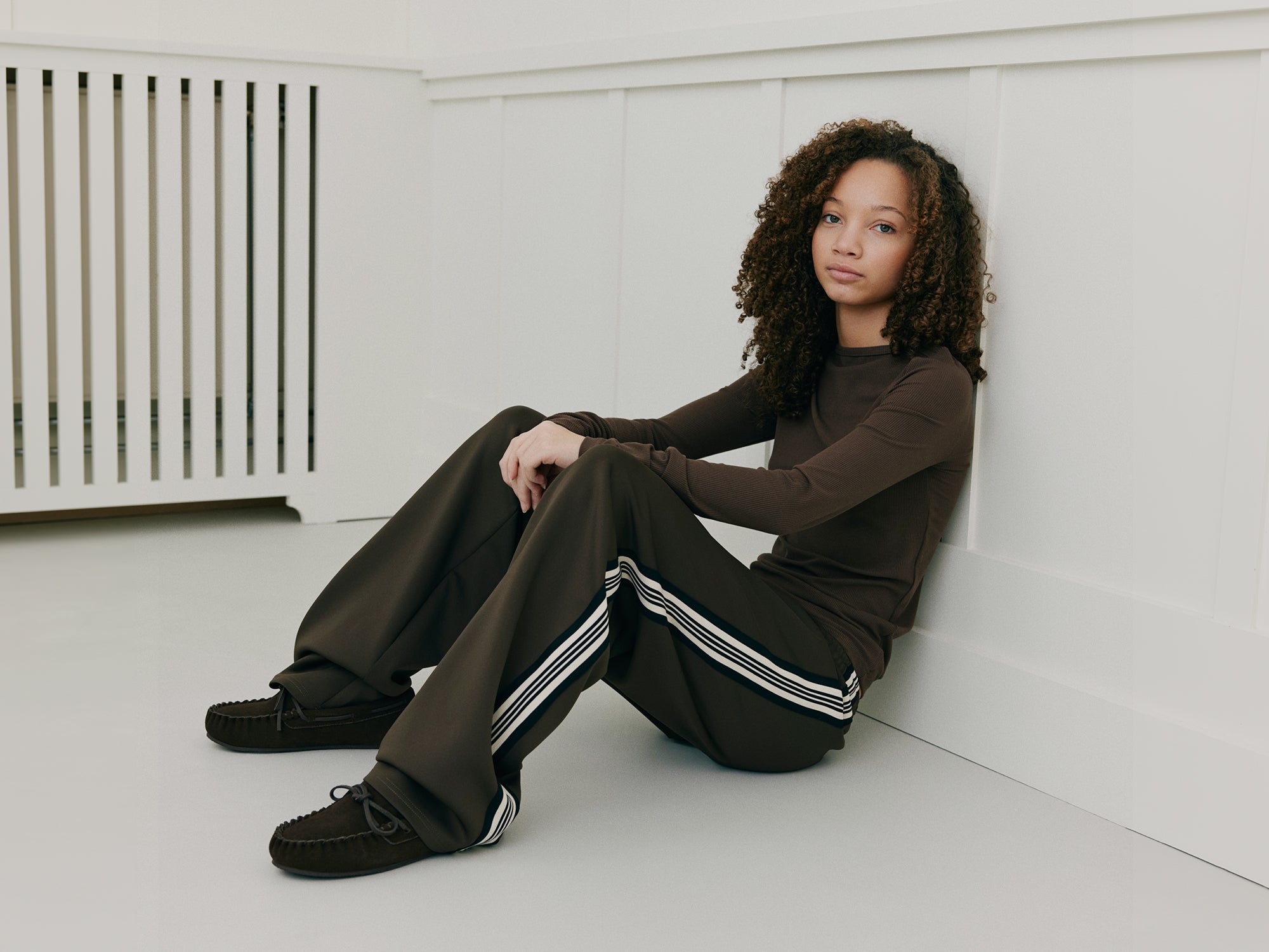 Sofie Schnoor YOUNG GABBISY BUKS Sweatpants 7014 Brown