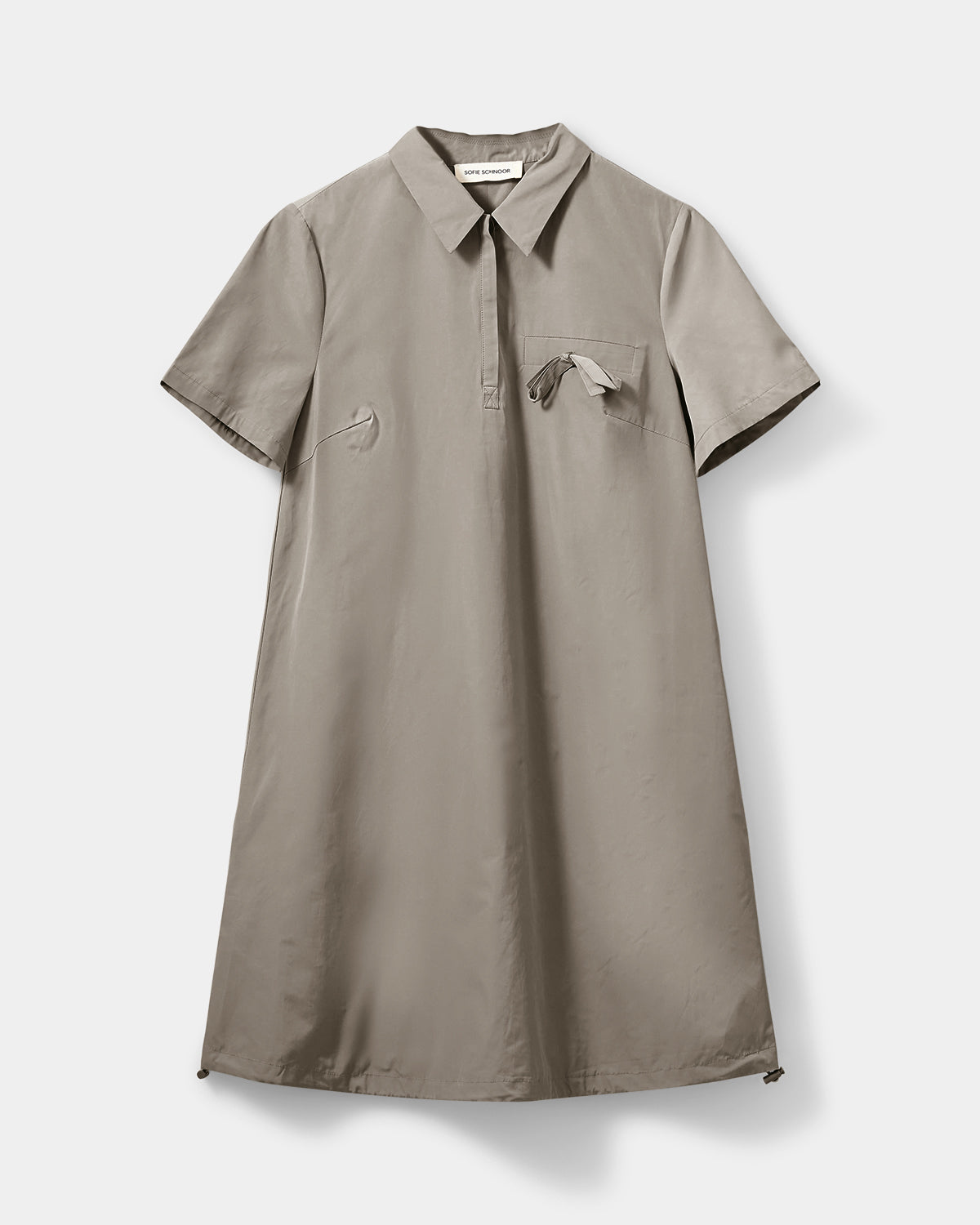 Sofie Schnoor WOMEN GEORGINASW POLO KJOLE Kjole 3072 Dusty green