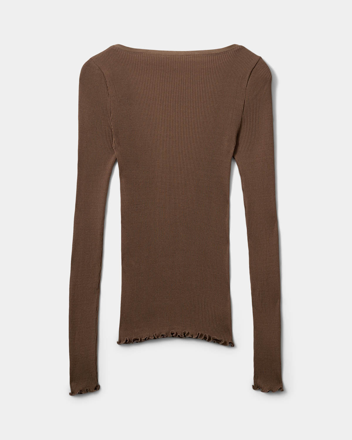 Sofie Schnoor WOMEN IRISASW LANGÆRMET T-SHIRT T-shirt lang ærmet 9099 Middle Brown