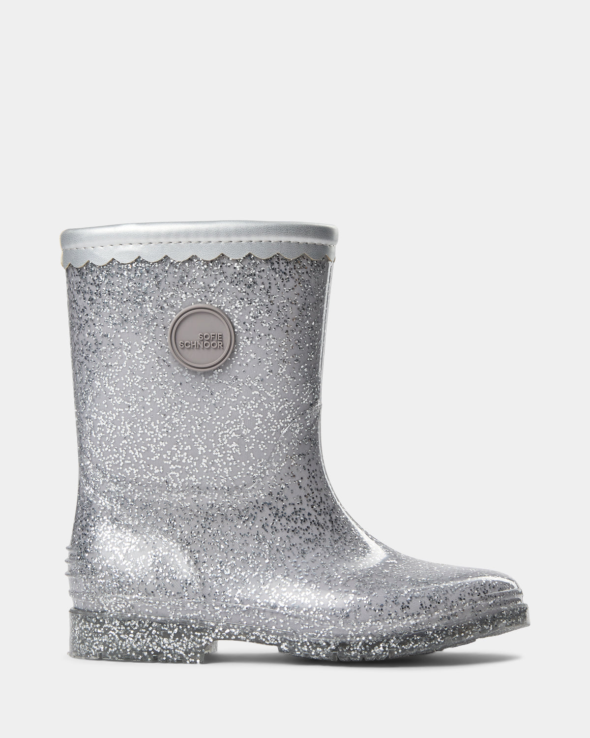 Sofie Schnoor KIDS JESSICASK GUMMISTØVLE MED FOER Gummistøvle 8005 Silver
