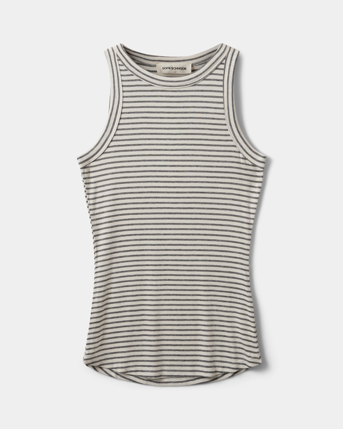 Sofie Schnoor WOMEN JULLIESW STRIBE TOP Top 8048 Grey Striped