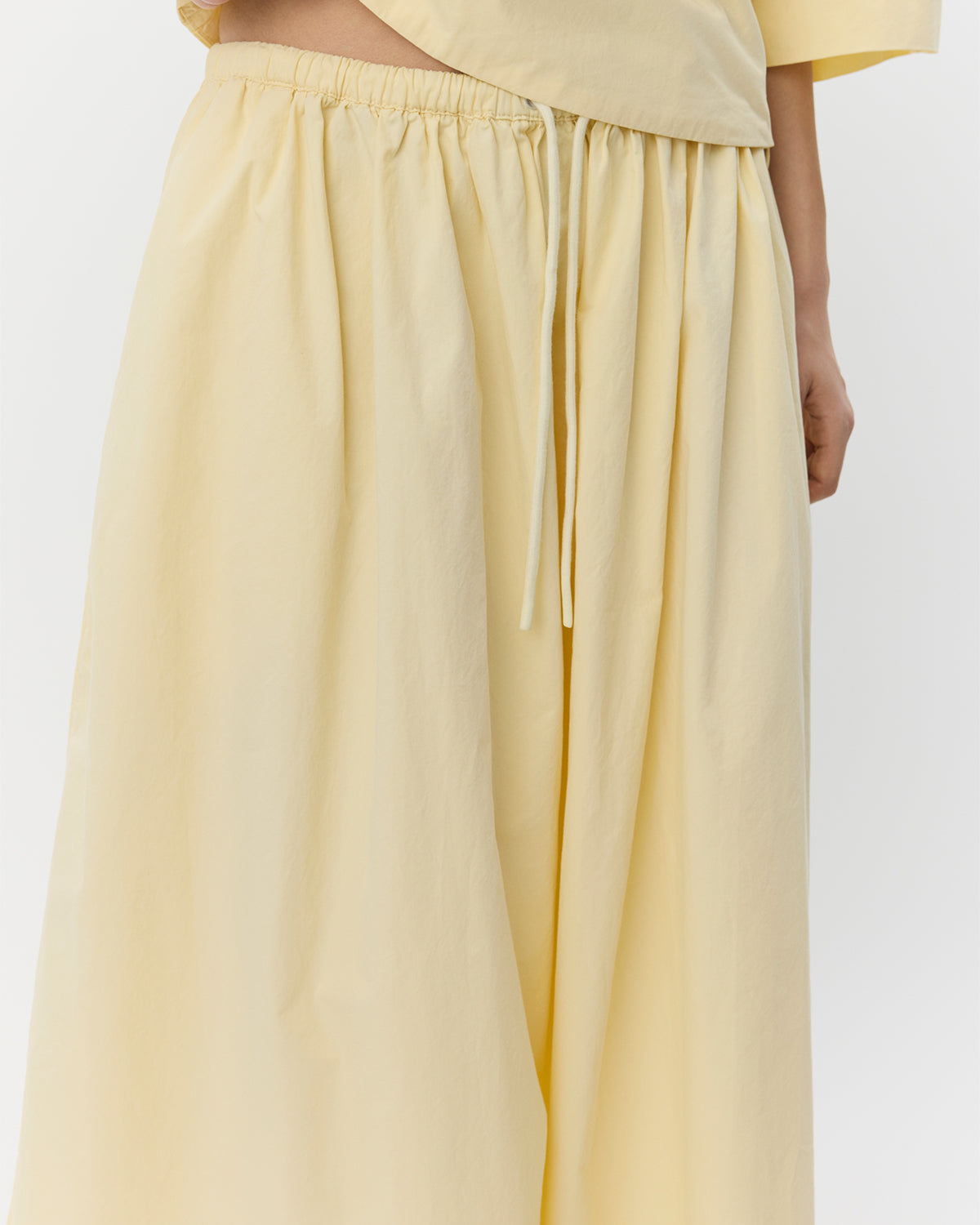 Sofie Schnoor WOMEN JUNEAUSW MIDI NEDERDEL Nederdel 2026 Light yellow