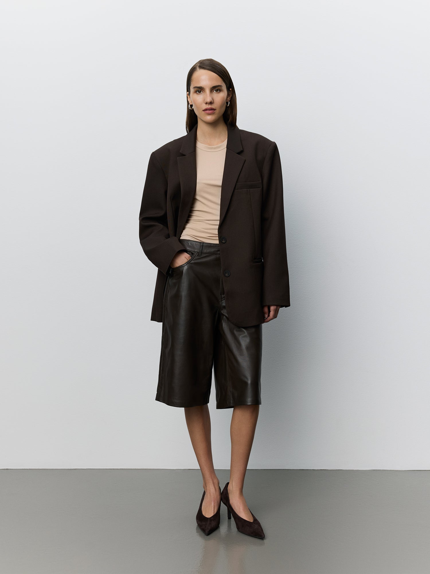 Sofie Schnoor WOMEN KAISW BLAZER Blazer 7025 Dark brown