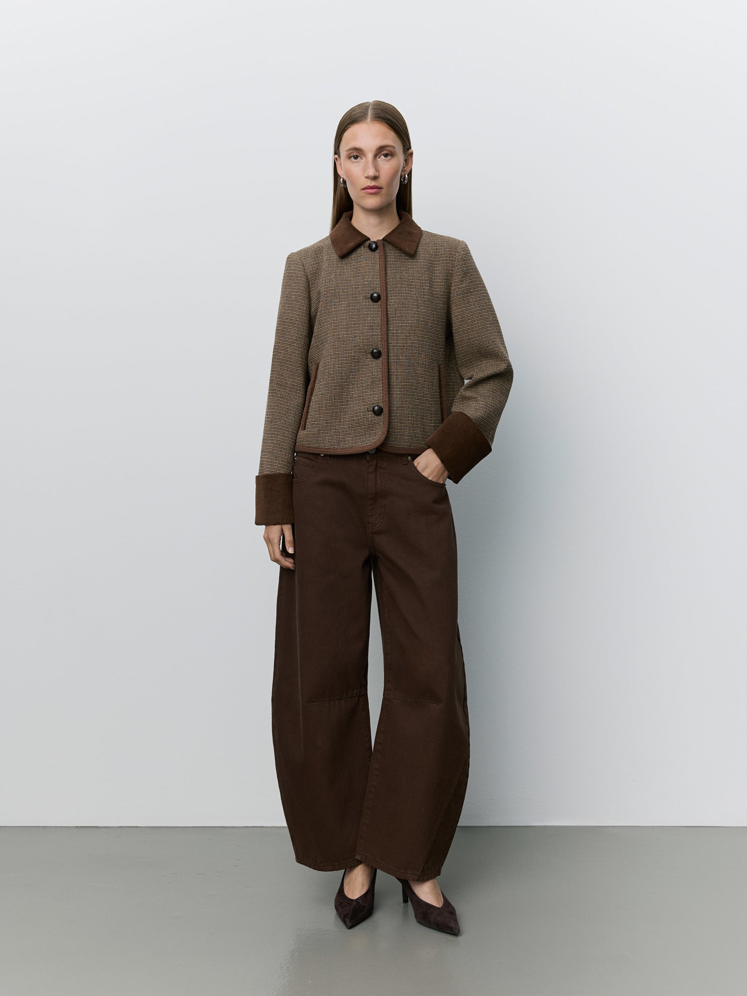 Sofie Schnoor WOMEN KAMIKKASW JAKKE Jakke 9007 Brown check