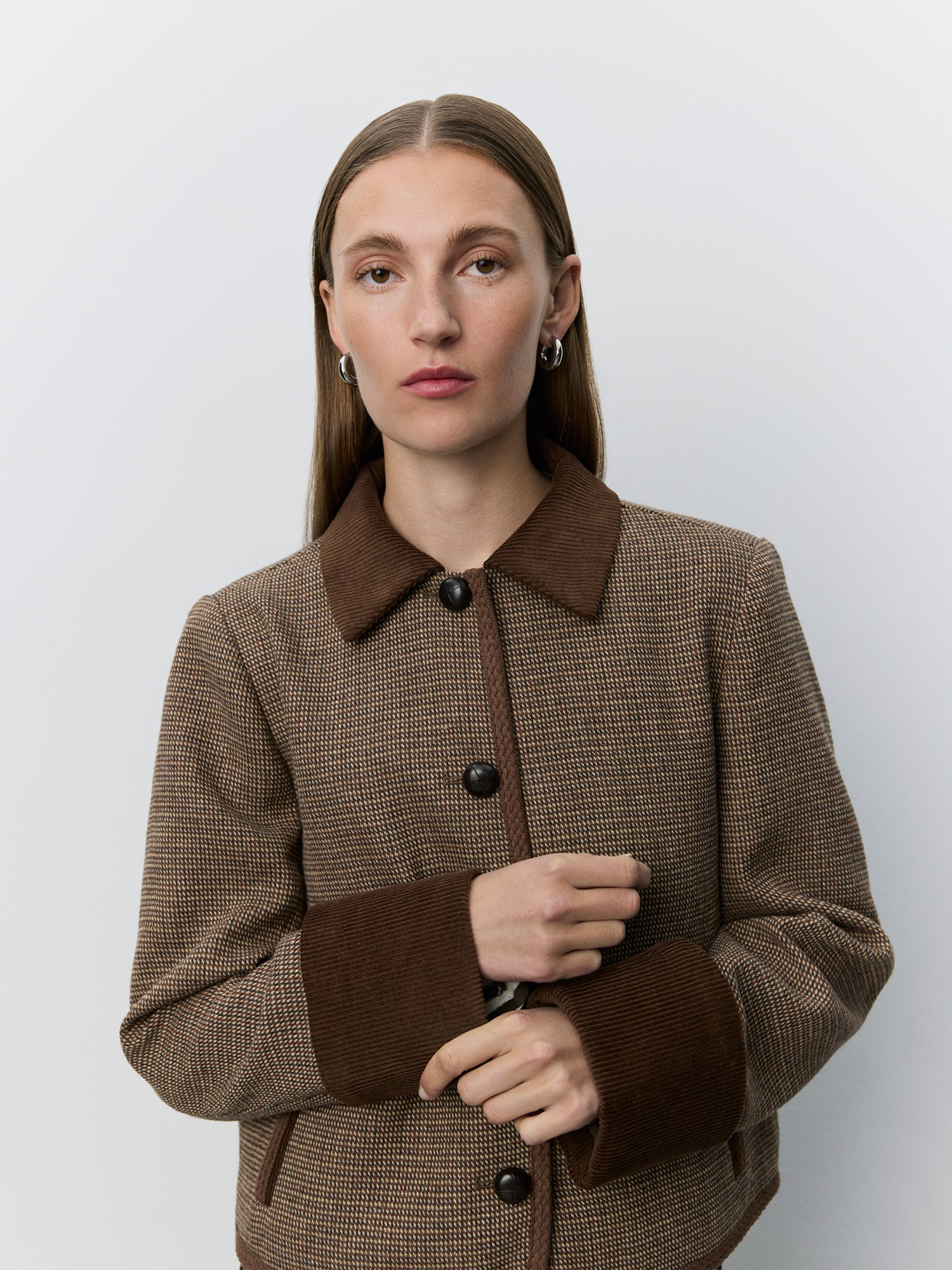 Sofie Schnoor WOMEN KAMIKKASW JAKKE Jakke 9007 Brown check