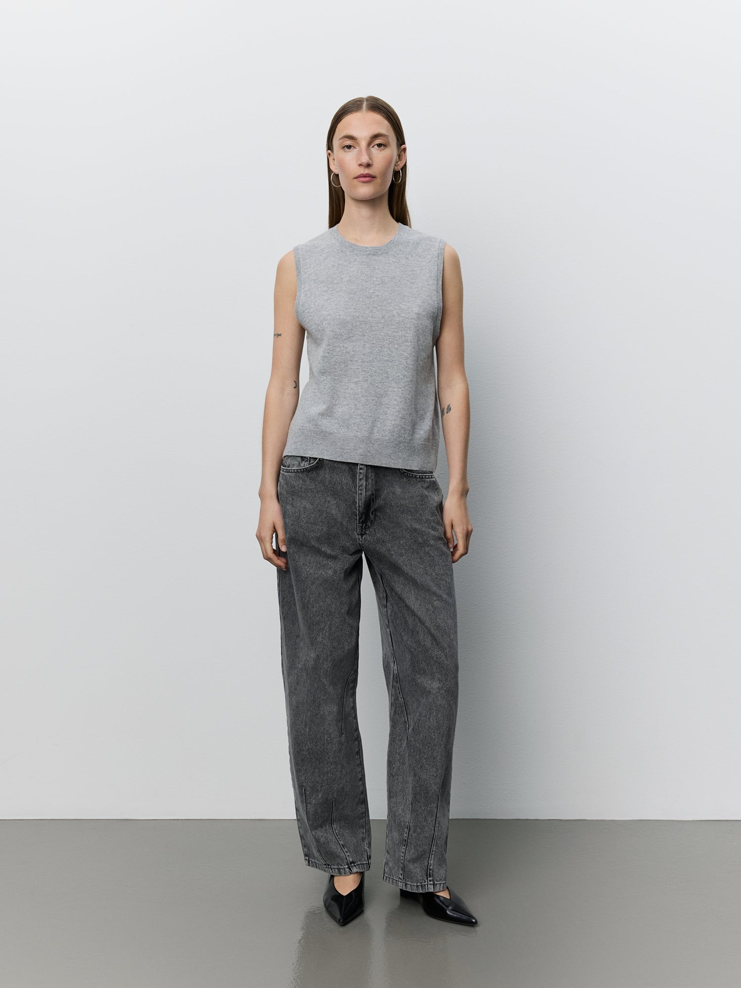 Sofie Schnoor WOMEN KARLISW VEST Vest 8010 Grey melange