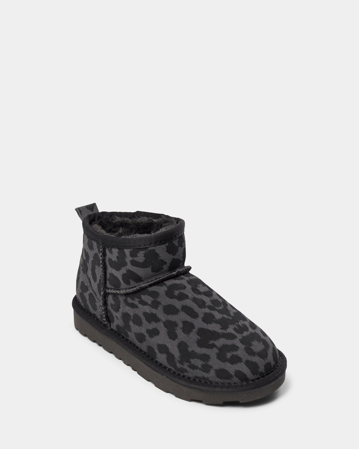 Sofie Schnoor YOUNG KELLIESY BAMSESTØVLE Bamsestøvle 9085 Grey leopard