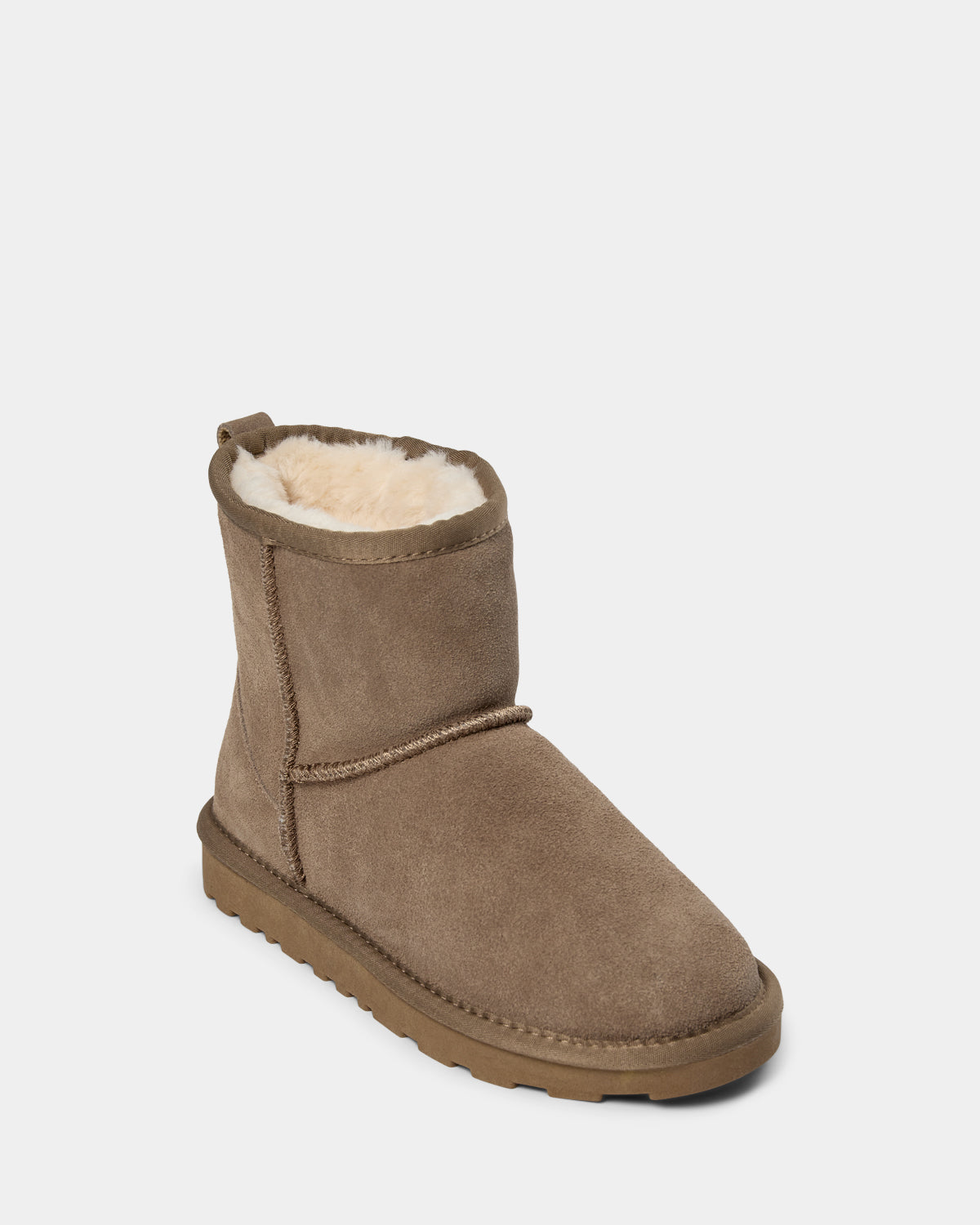Sofie Schnoor YOUNG KELLIESY BAMSESTØVLE Bamsestøvle 7042 Dark sand