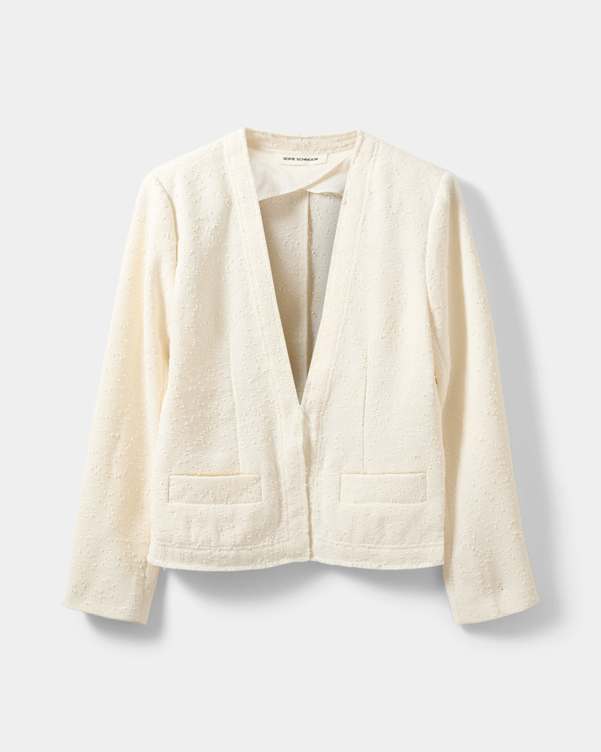 Sofie Schnoor WOMEN LANASW BOUCLE BLAZER Blazer 0101 Off white