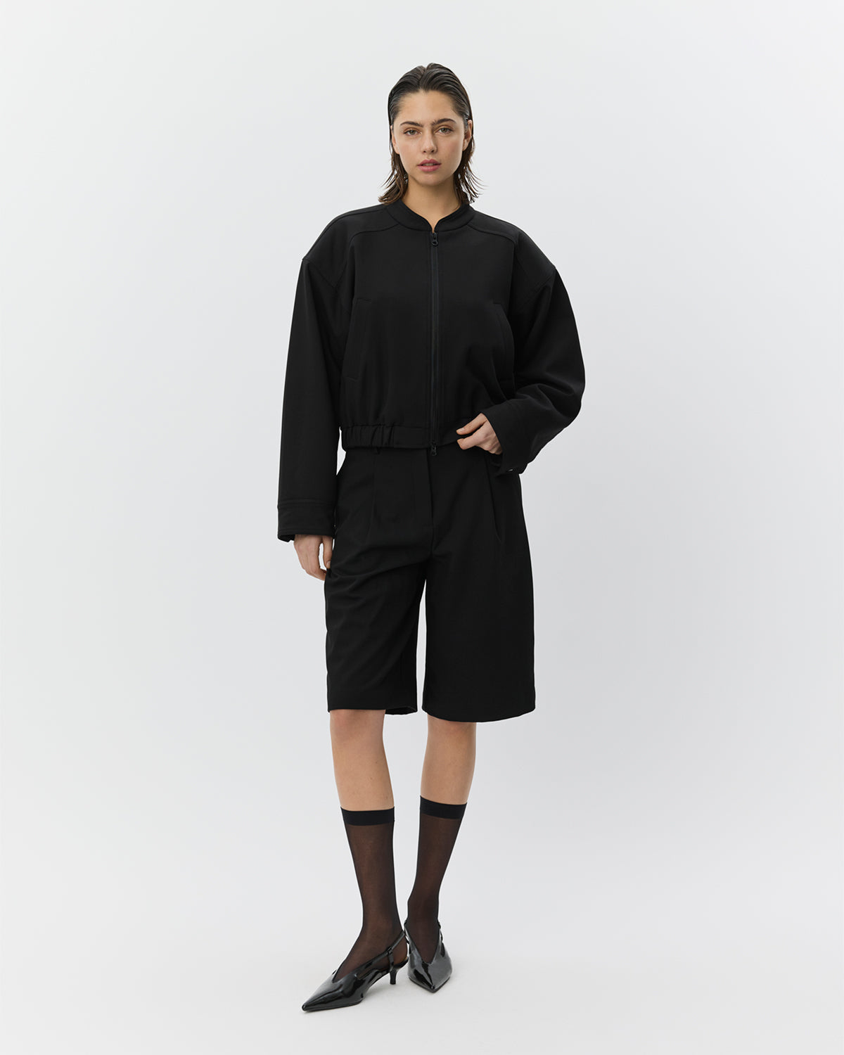 Sofie Schnoor WOMEN LUZYSW KORT BOMBER JAKKE Jakke 1000 Black
