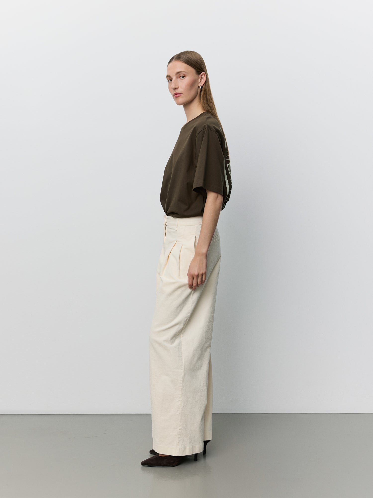 Sofie Schnoor WOMEN MAESW OVERSIZED T-SHIRT T-shirt 7162 Intense Brown