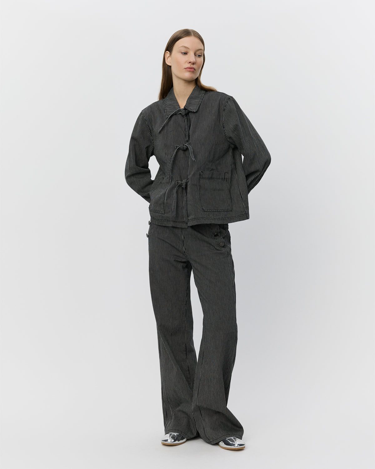 Sofie Schnoor WOMEN MARLOSW JAKKE Jakke 1017 Black striped