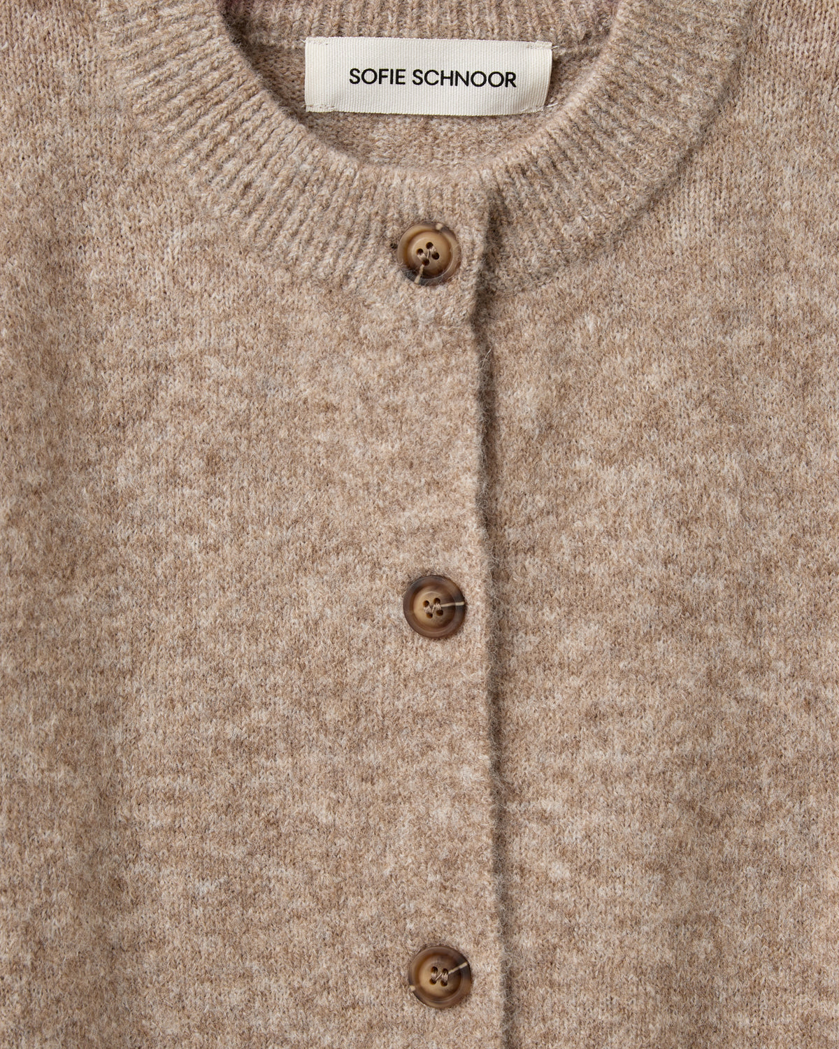 Sofie Schnoor YOUNG MAURASY CARDIGAN Cardigan 7131 Beige Melange