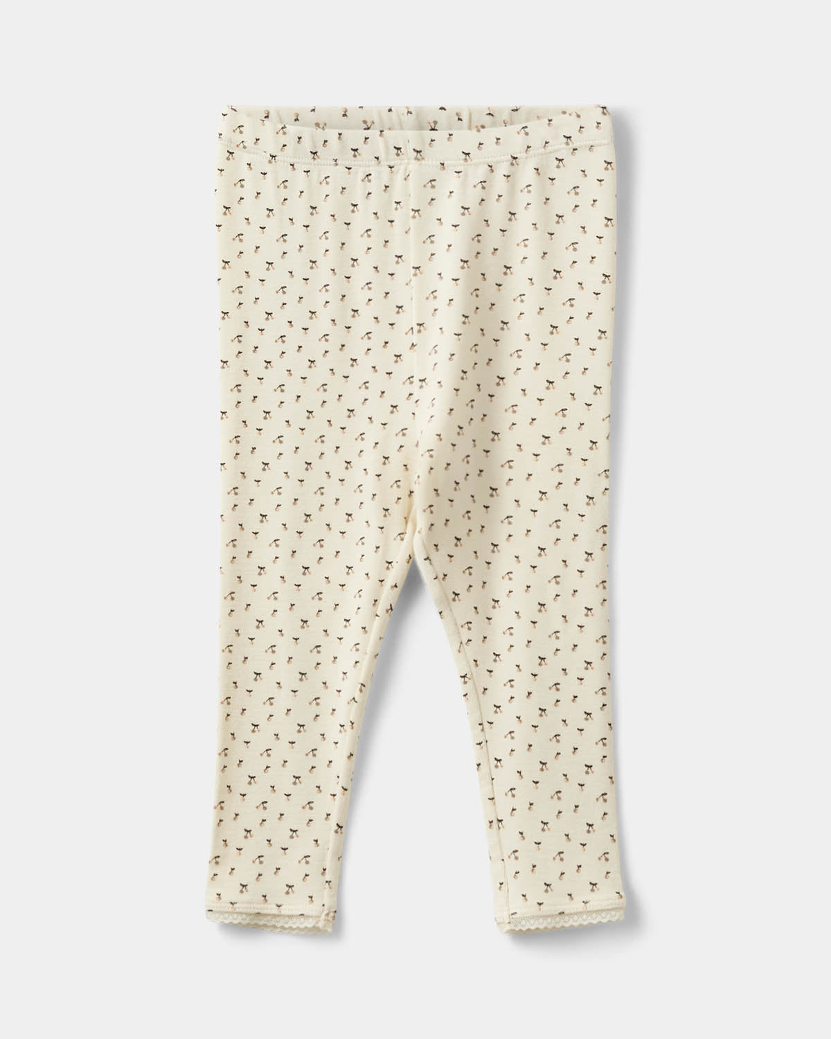 Sofie Schnoor KIDS NALINEKB LEGGINGS Leggings 9118 Off White AOP Cherry