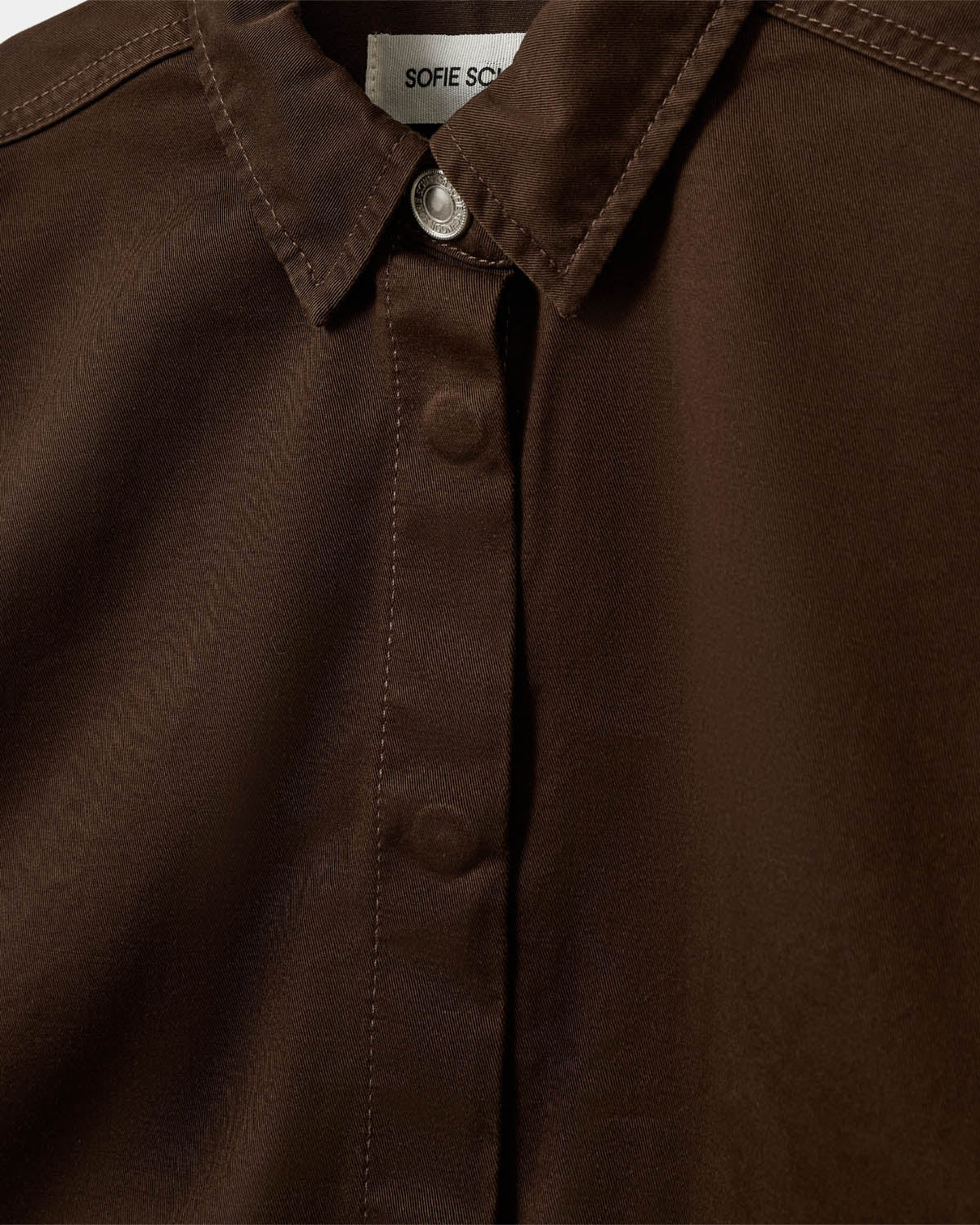 Sofie Schnoor YOUNG NASHSY SKJORTE Skjorte 7080 Dark brown