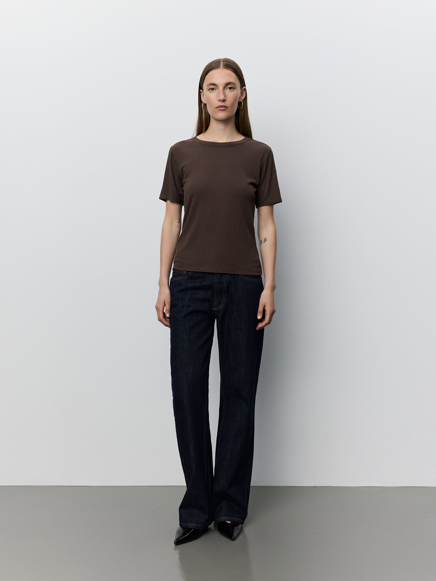 Sofie Schnoor WOMEN NATALIASW T-SHIRT T-shirt 7129 Brown Fudge