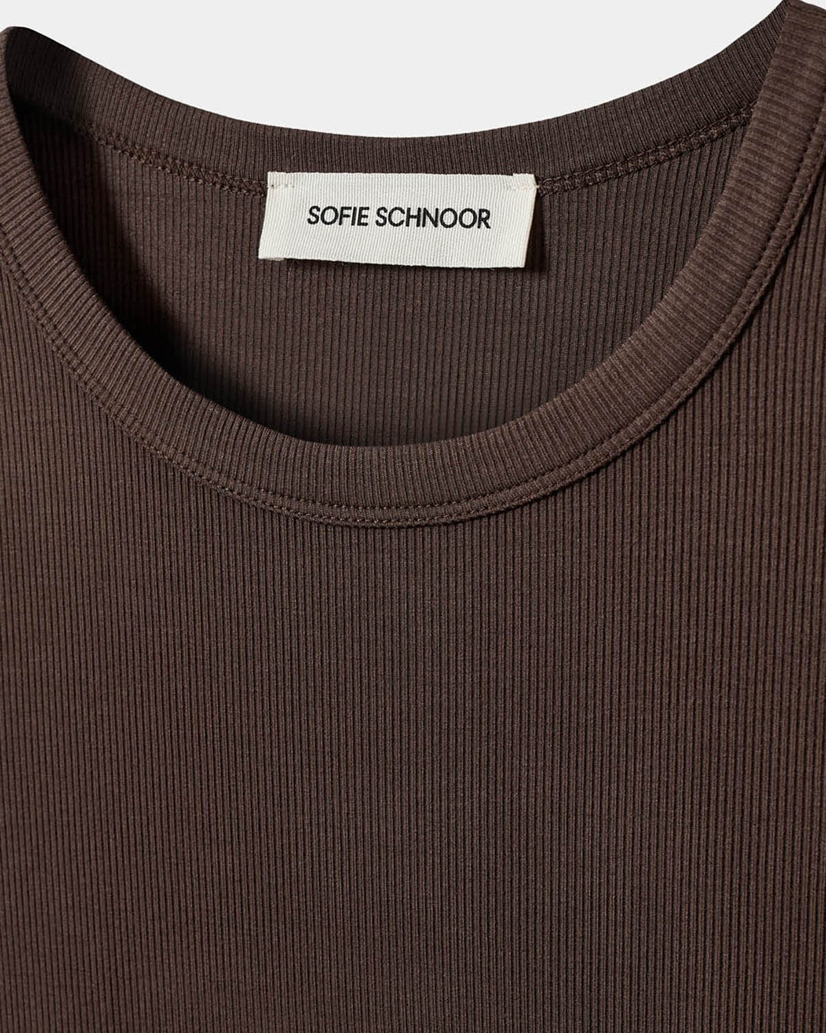 Sofie Schnoor WOMEN NATALIASW T-SHIRT T-shirt 7129 Brown Fudge